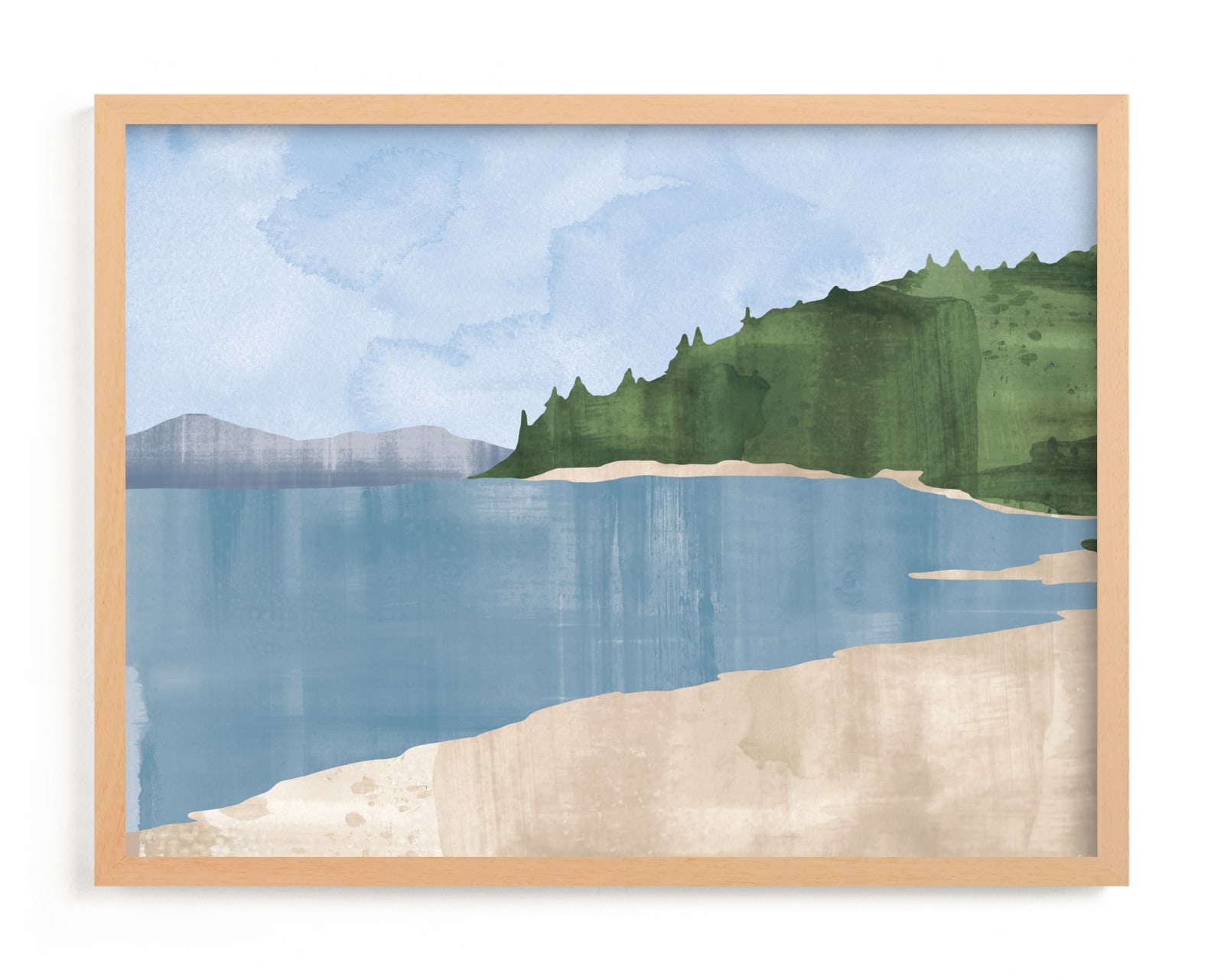 "Penn Cove" - Limited Edition Art Print by Alethea and Ruth in beautiful frame options and a variety of sizes.