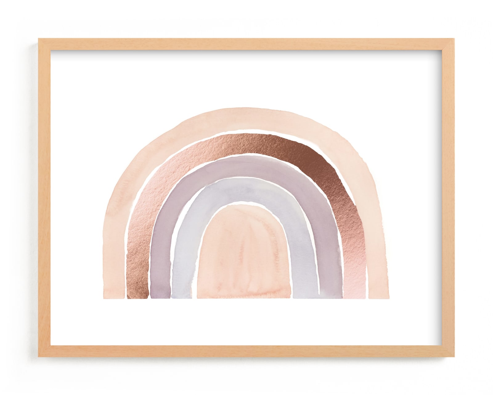 "pastel rainbow" - Limited Edition Art Print by Kate Ahn in beautiful frame options and a variety of sizes.