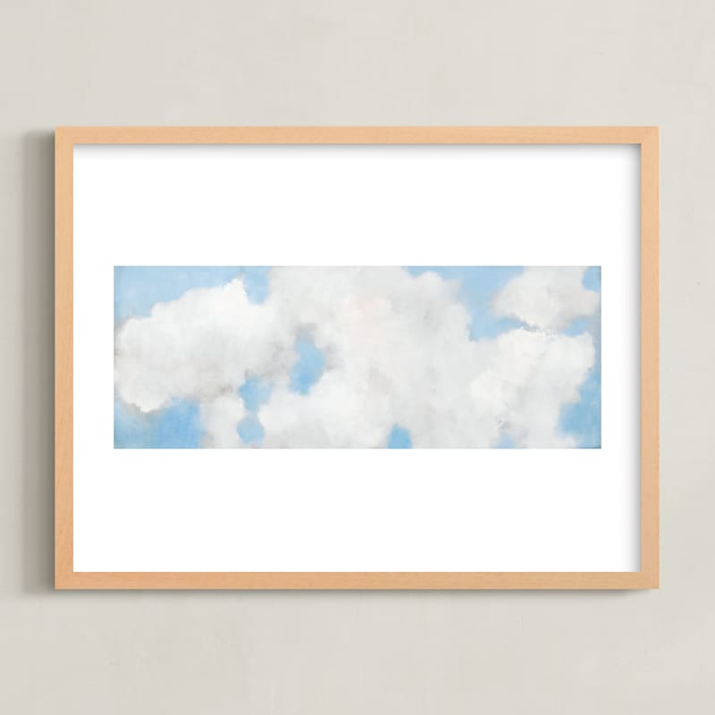 "Cumulus" - Limited Edition Art Print by Lynne Millar in beautiful frame options and a variety of sizes.