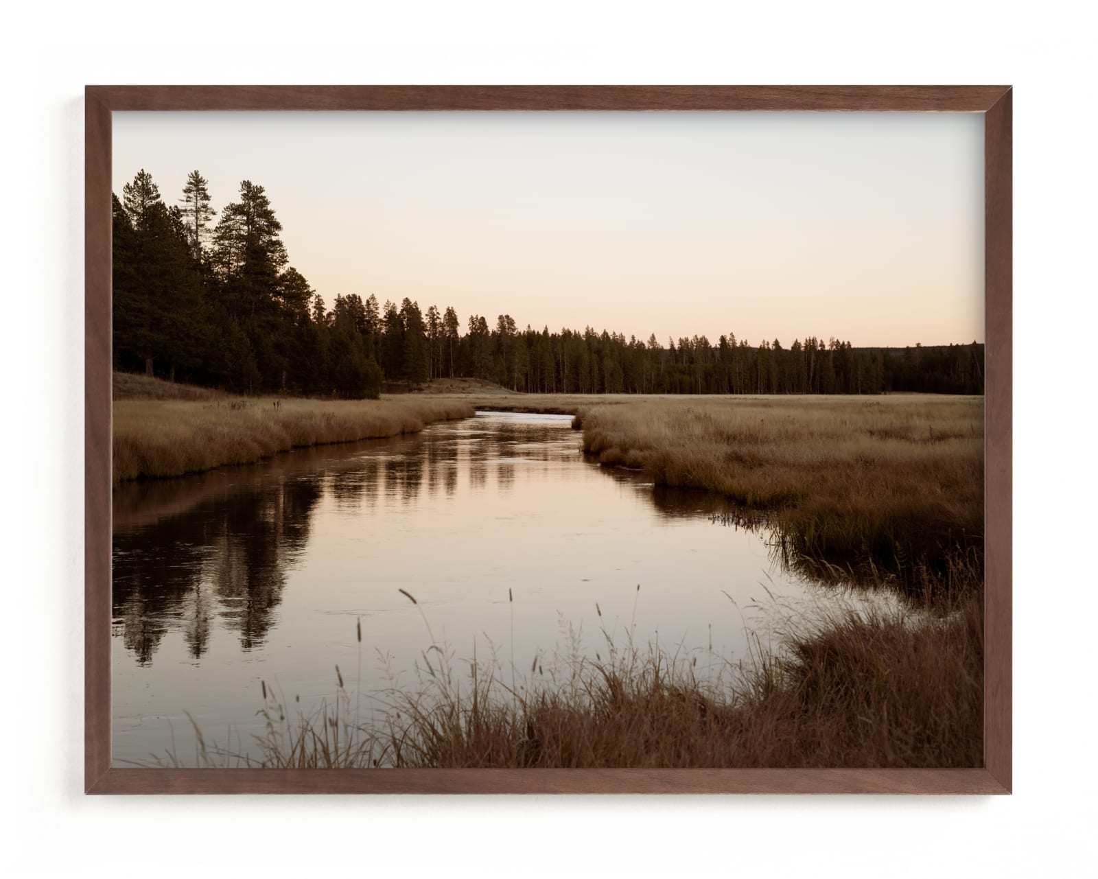 "Silent River" - Limited Edition Art Print by Tania Medeiros in beautiful frame options and a variety of sizes.