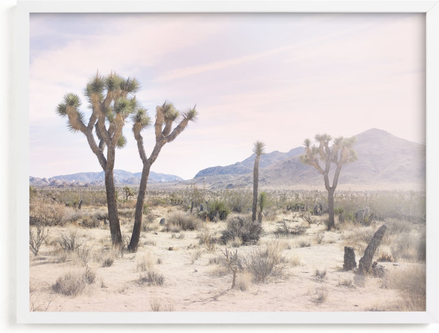 This is a brown art by Wilder California called Joshua Tree No. 10.