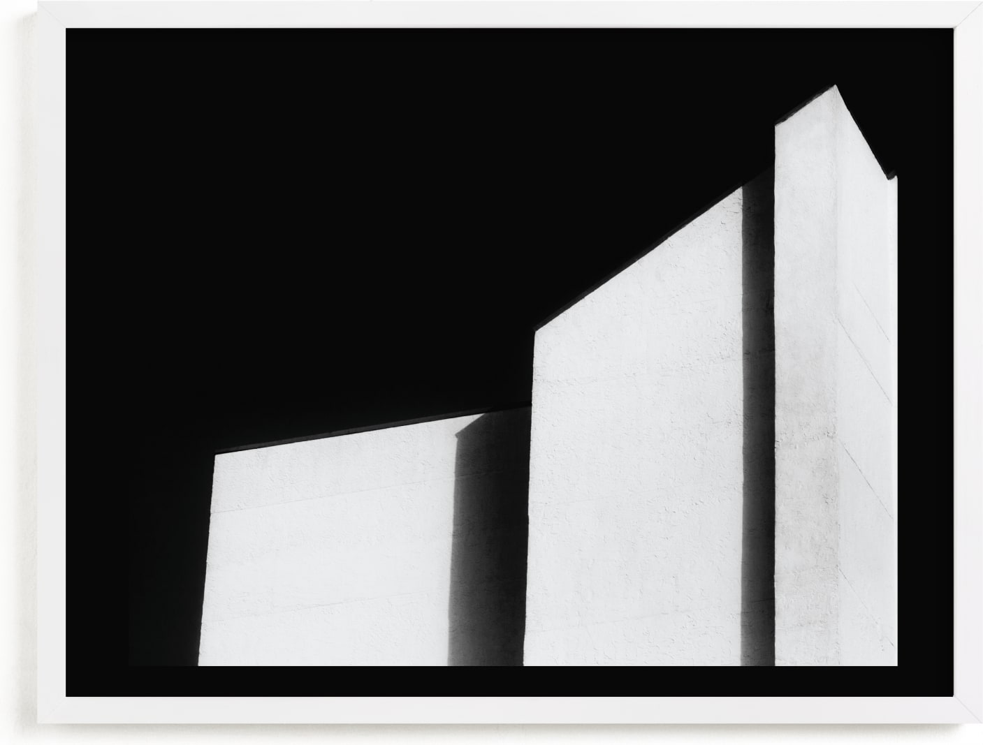This is a black and white art by Kaitie Bryant called Architecture Noir.