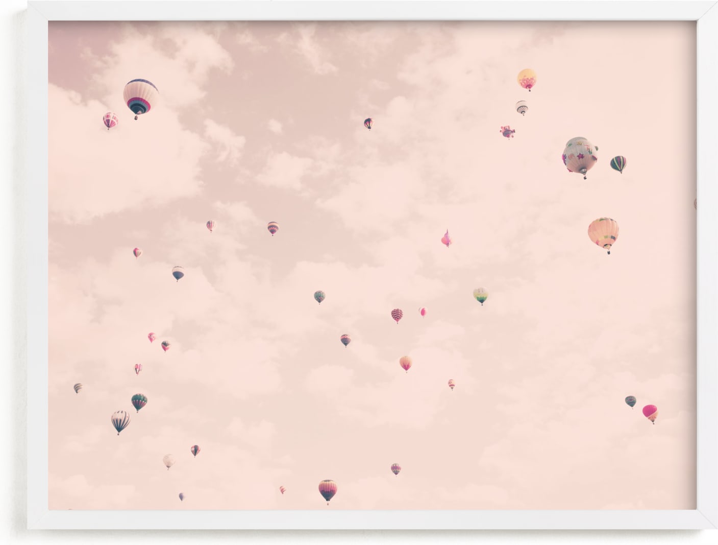 This is a pink kids wall art by Caroline Mint called Constellation.