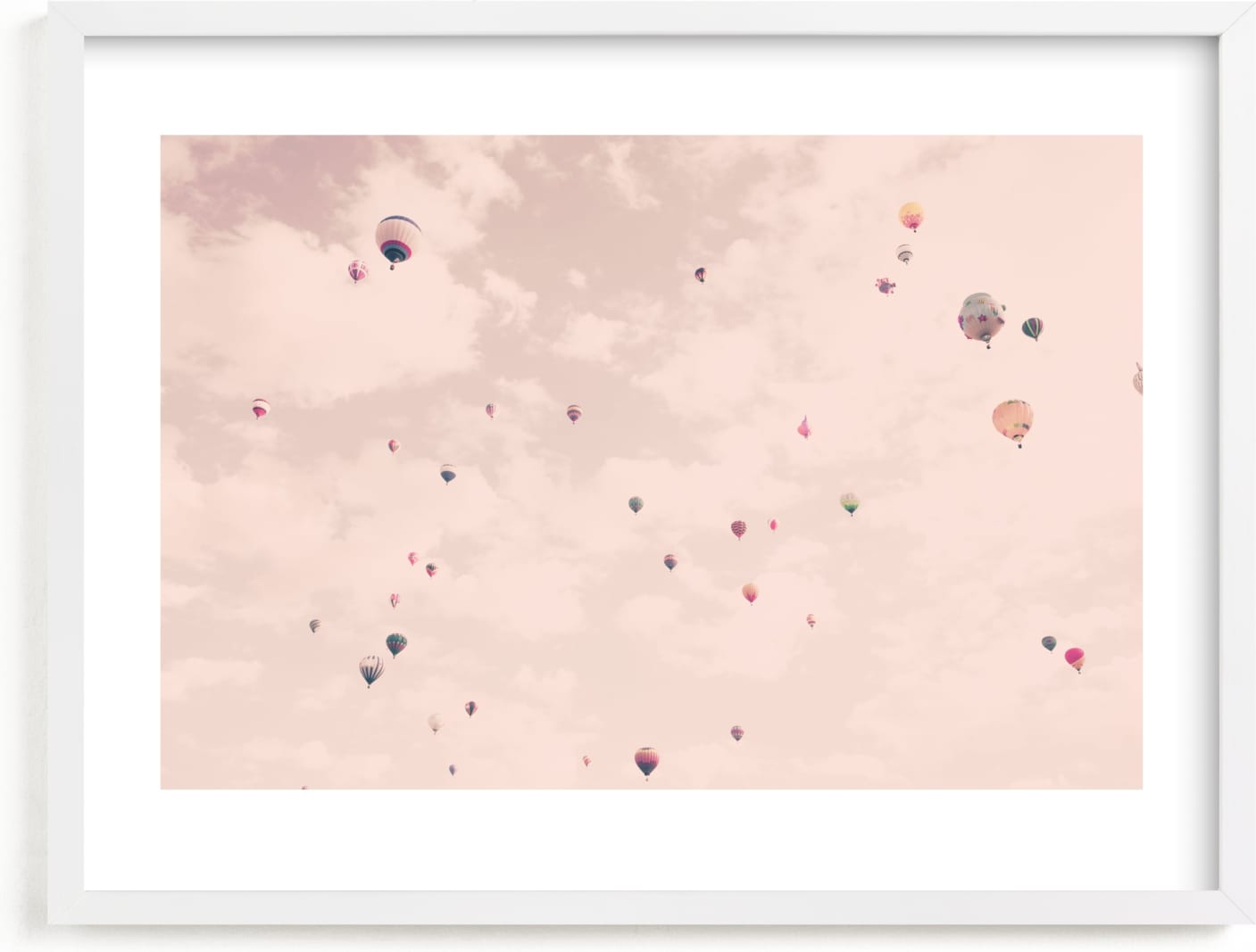 This is a pink kids wall art by Caroline Mint called Constellation.
