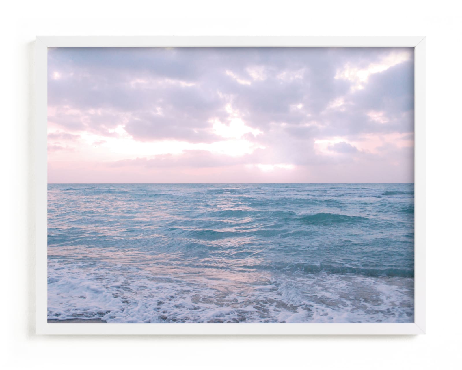 "Moody Atlantic" - Limited Edition Art Print by Kate Ross in beautiful frame options and a variety of sizes.