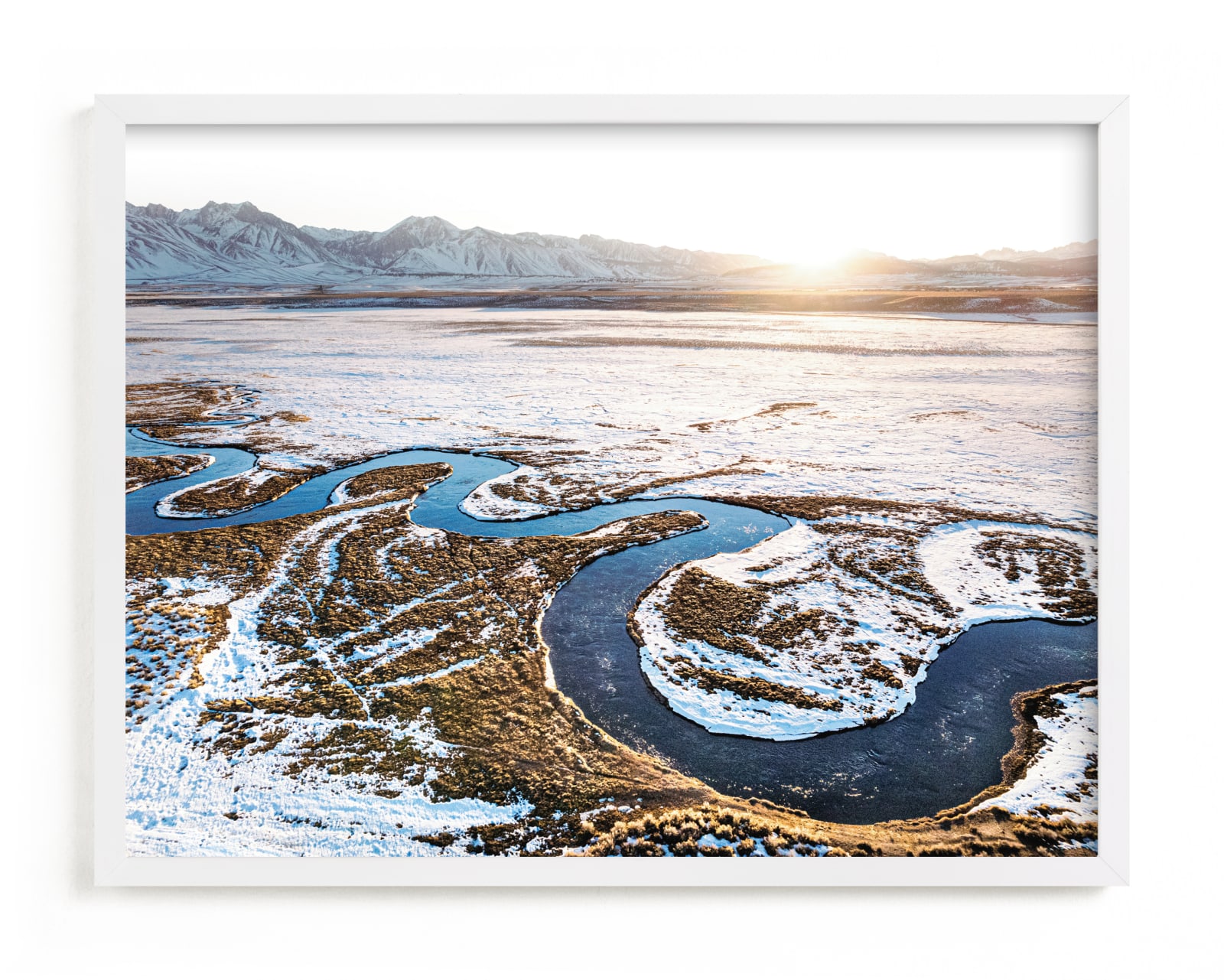 "Around the Bend" - Limited Edition Art Print by Mike Sunu in beautiful frame options and a variety of sizes.