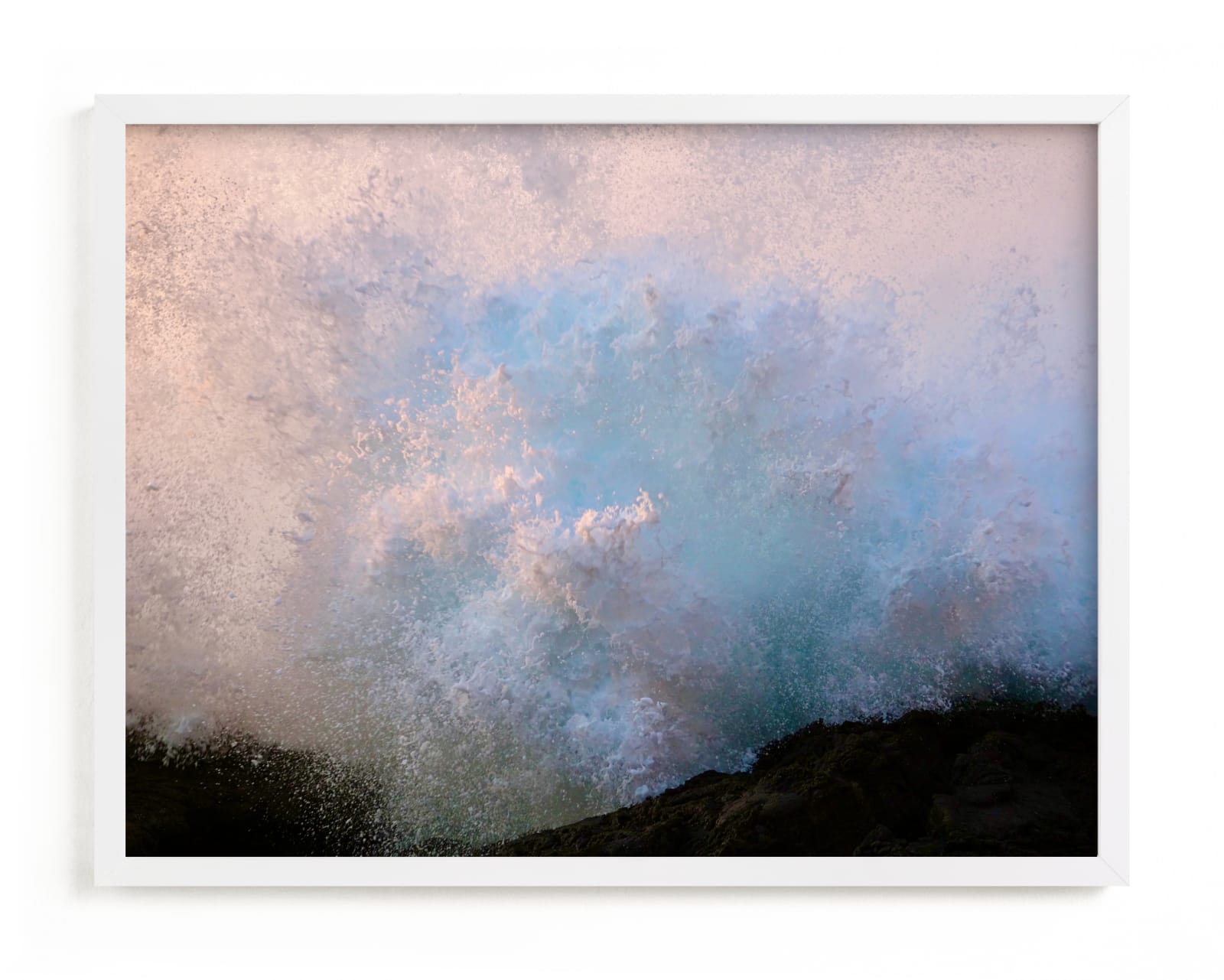 "Sky Waves" - Limited Edition Art Print by Jan Kessel in beautiful frame options and a variety of sizes.