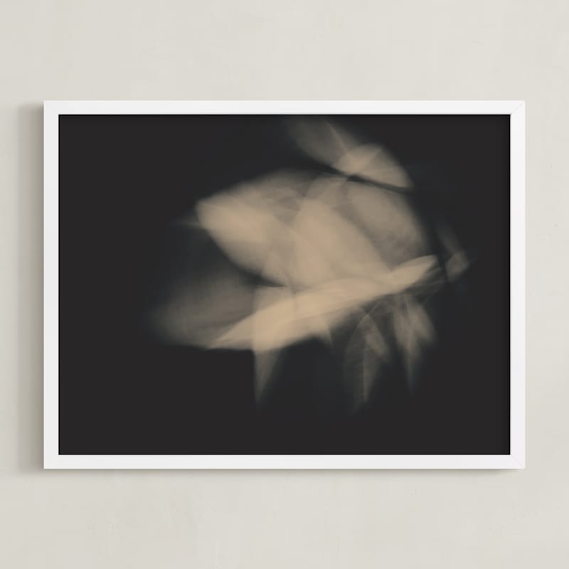 "Flower Dance II" - Art Print in Clay by Johanna Phillips Huuva - Framed