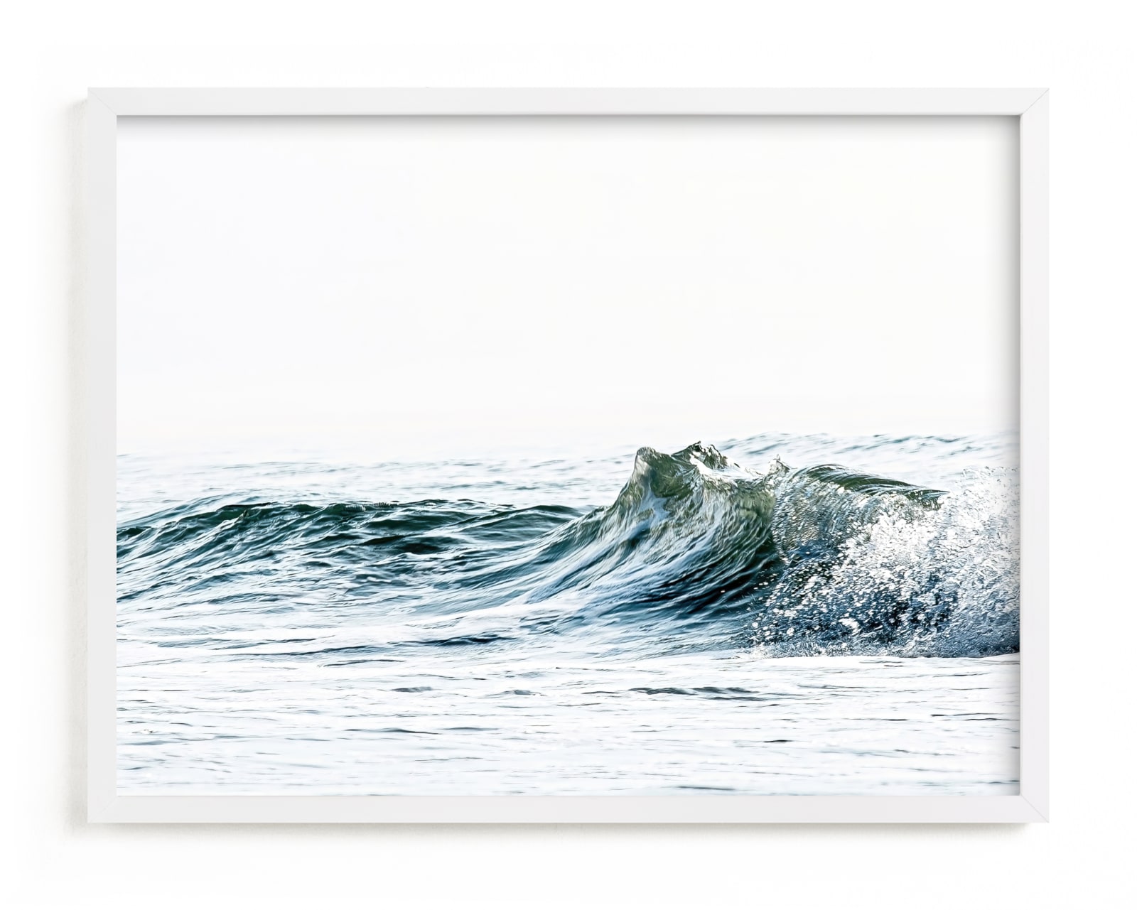 "Wave No. 1" - Limited Edition Art Print by Deana Clement in beautiful frame options and a variety of sizes.