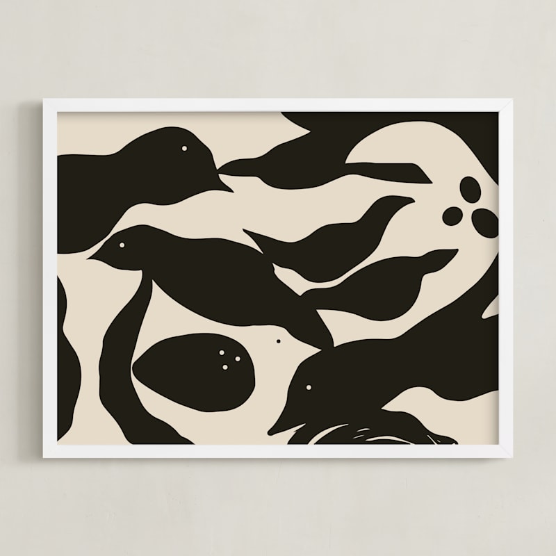 MIN-A18-DNA - Swimming Birds