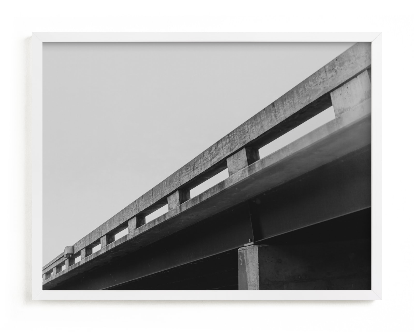 "Bridge Lines" - Limited Edition Art Print by Brianne Larsen in beautiful frame options and a variety of sizes.