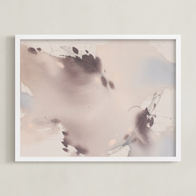 "Doves in Flight 1" - Limited Edition Art Print by Christa Kimble in beautiful frame options and a variety of sizes.