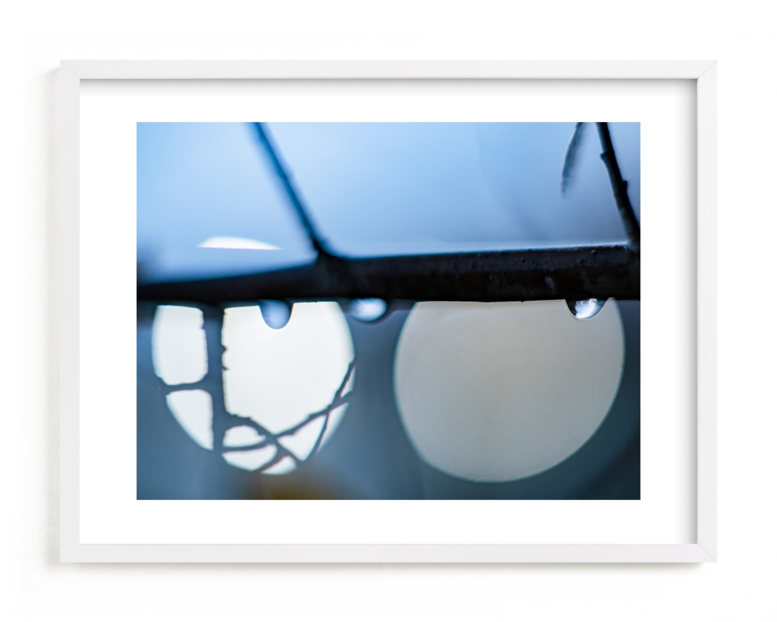 "Blue Hour Bokeh I" - Limited Edition Art Print by Lee Dunnie in beautiful frame options and a variety of sizes.