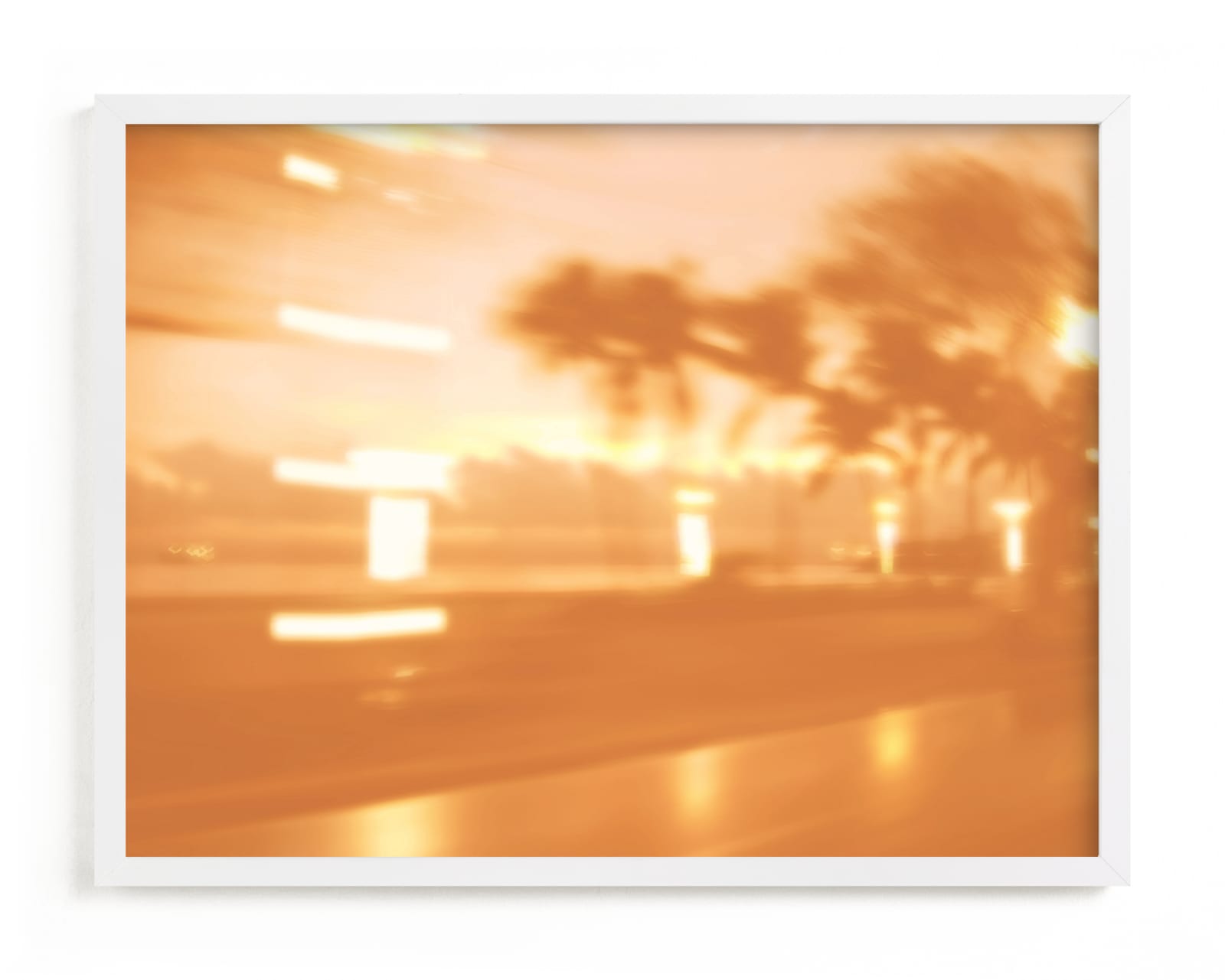 "Sunset de Blur" - Limited Edition Art Print by Katrina Lindhorst in beautiful frame options and a variety of sizes.