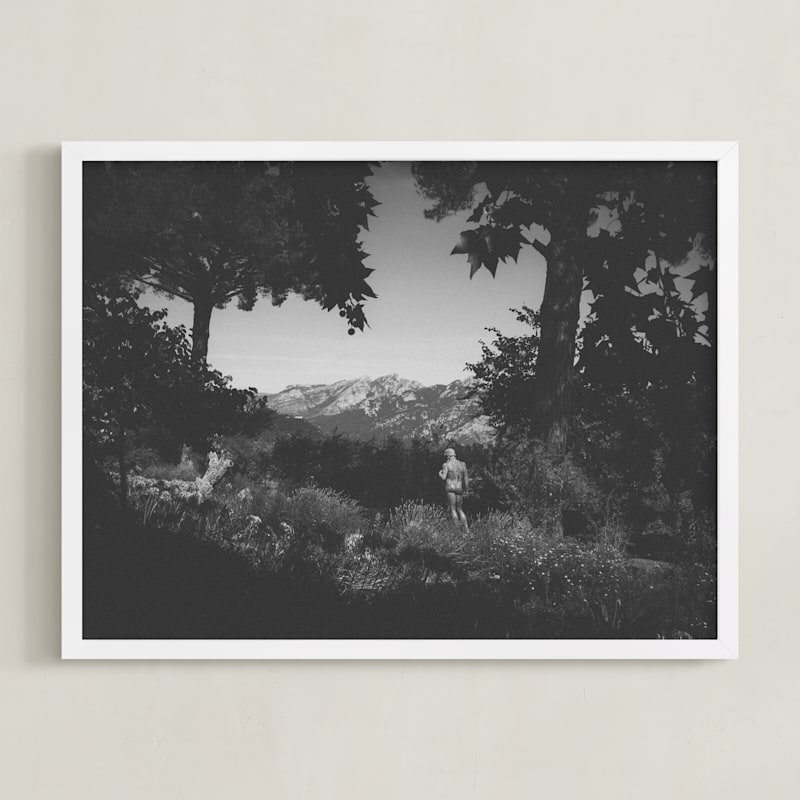 "Forgotten garden" - Limited Edition Art Print by Romain in beautiful frame options and a variety of sizes.