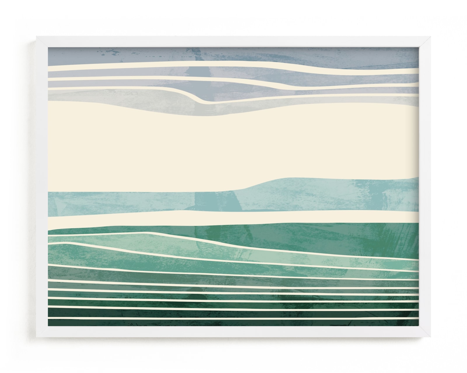 "Horizon 2" - Limited Edition Art Print by Tatjana Koraksic in beautiful frame options and a variety of sizes.