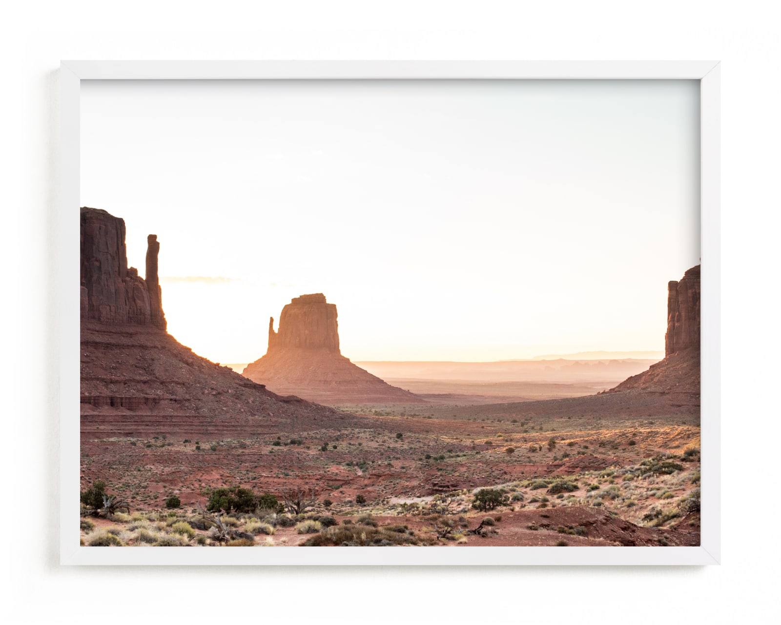 "Valley Sunrise" - Limited Edition Art Print by 1885 Atelier in beautiful frame options and a variety of sizes.