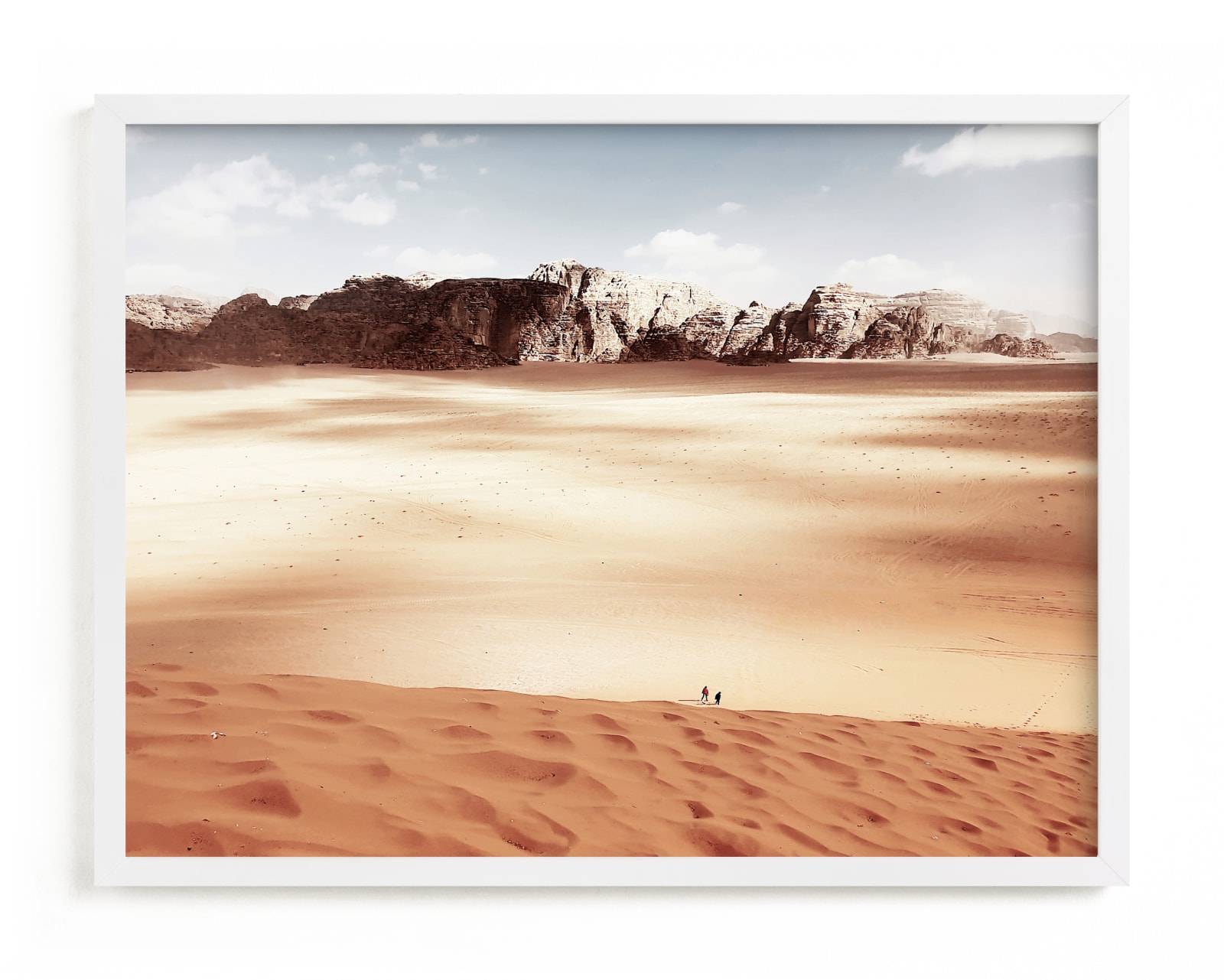 "Desert landscape" - Limited Edition Art Print by Oana Prints in beautiful frame options and a variety of sizes.