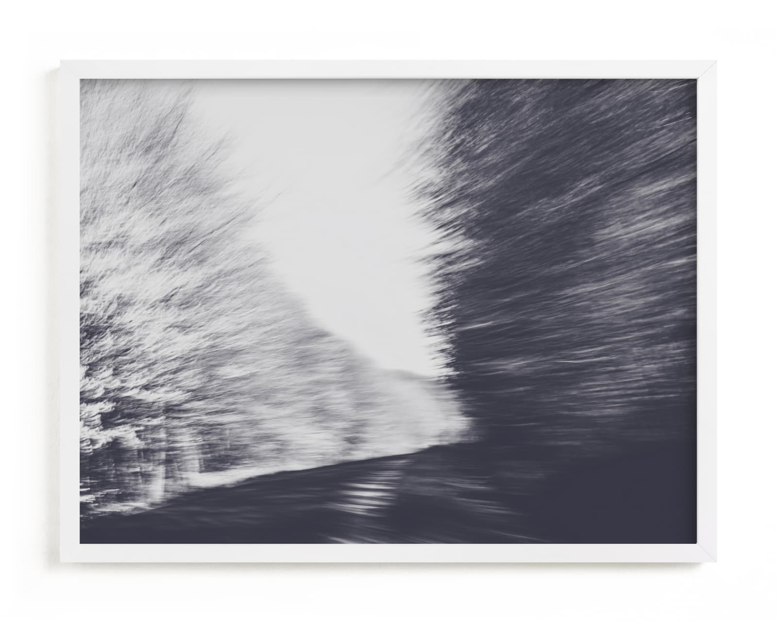 "Tree line" - Limited Edition Art Print by Lying on the grass in beautiful frame options and a variety of sizes.