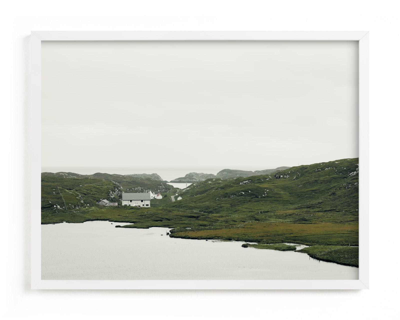 "highland coast" - Limited Edition Art Print by Kamala Nahas in beautiful frame options and a variety of sizes.