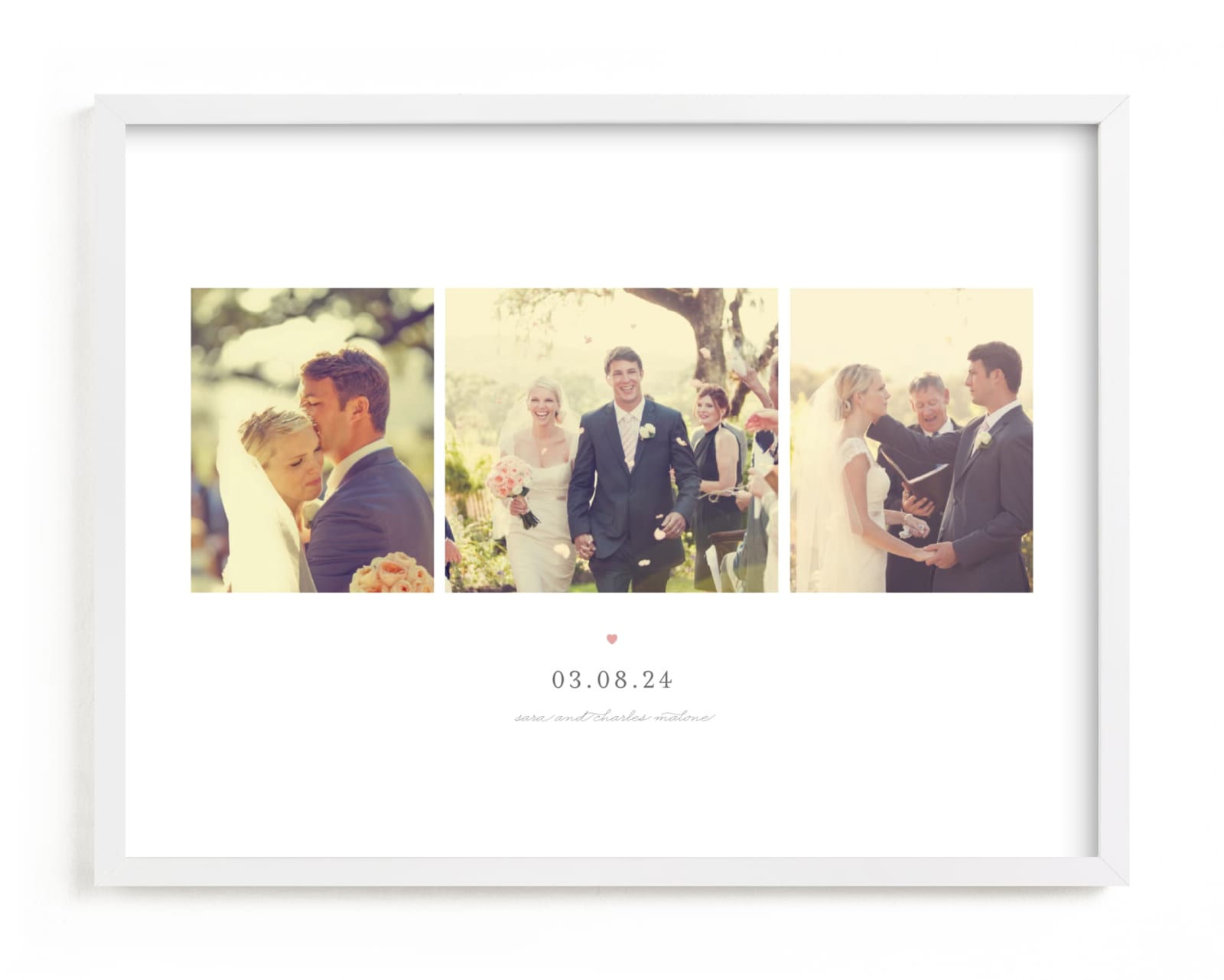"Forever Yours" - Custom Photo Art by Sara Hicks Malone in beautiful frame options and a variety of sizes.