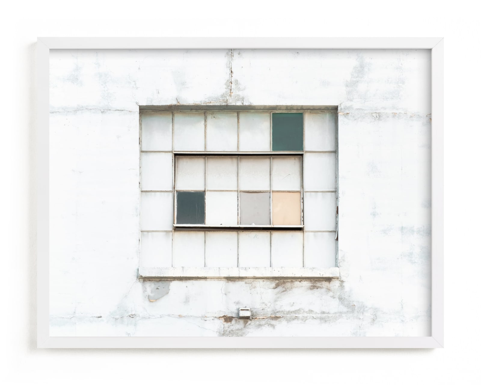 "Industrial Window" - Limited Edition Art Print by Kamala Nahas in beautiful frame options and a variety of sizes.