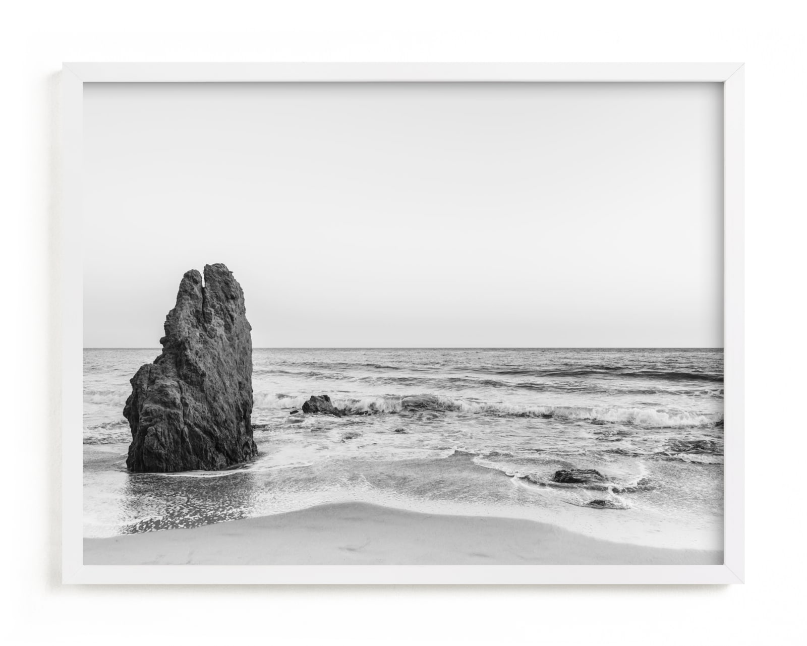 "Malibu View No. 2" - Limited Edition Art Print by Kamala Nahas in beautiful frame options and a variety of sizes.