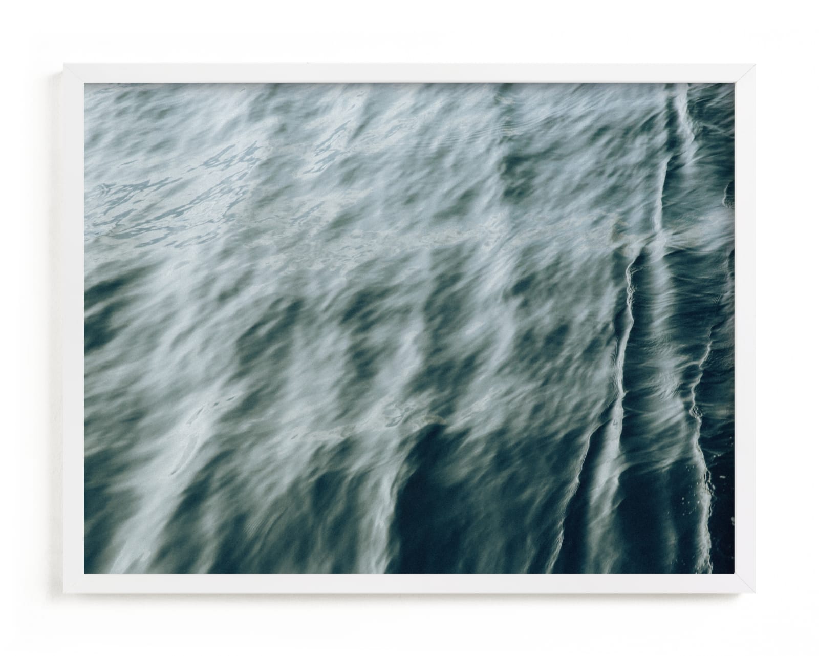 "Mint wave" - Limited Edition Art Print by Lying on the grass in beautiful frame options and a variety of sizes.