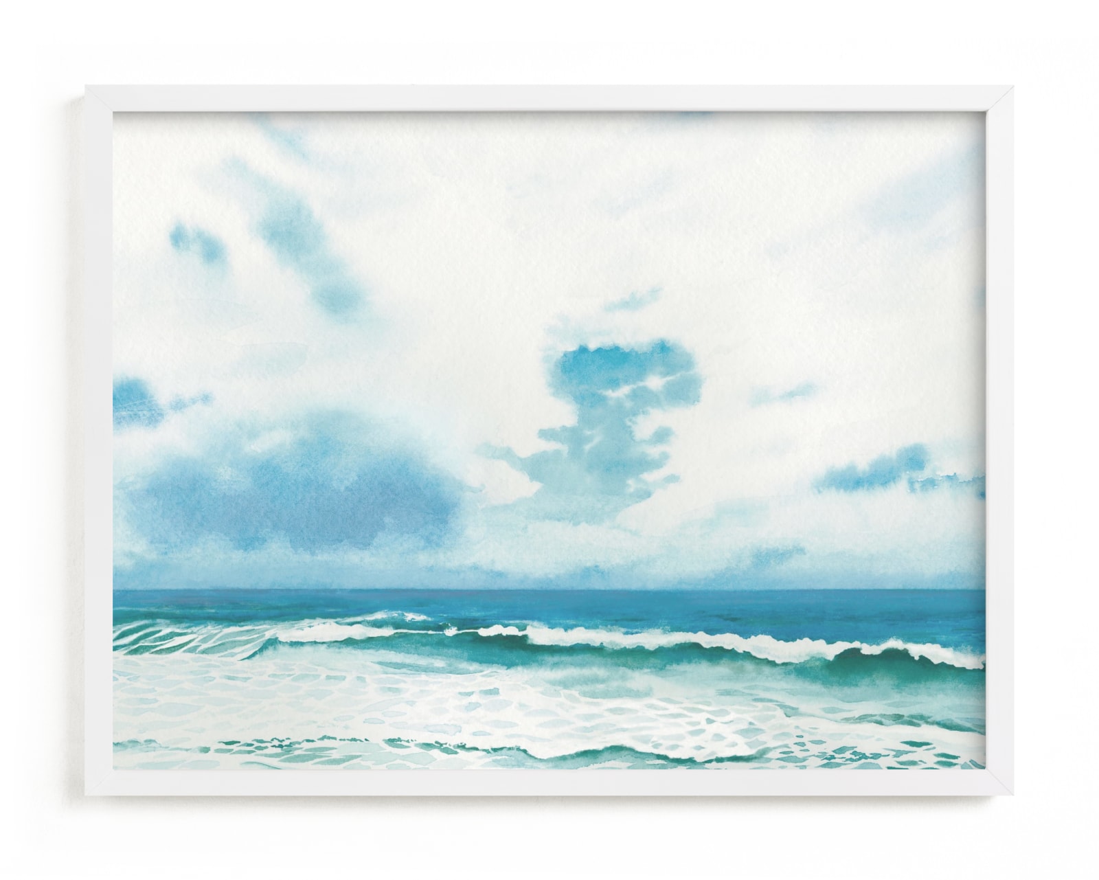 "Meet you there" - Limited Edition Art Print by Ali Kurzeja in beautiful frame options and a variety of sizes.