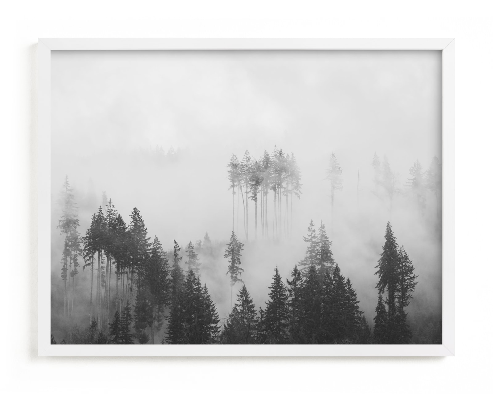 "Morning Fog" - Limited Edition Art Print by Jennifer Morrow in beautiful frame options and a variety of sizes.