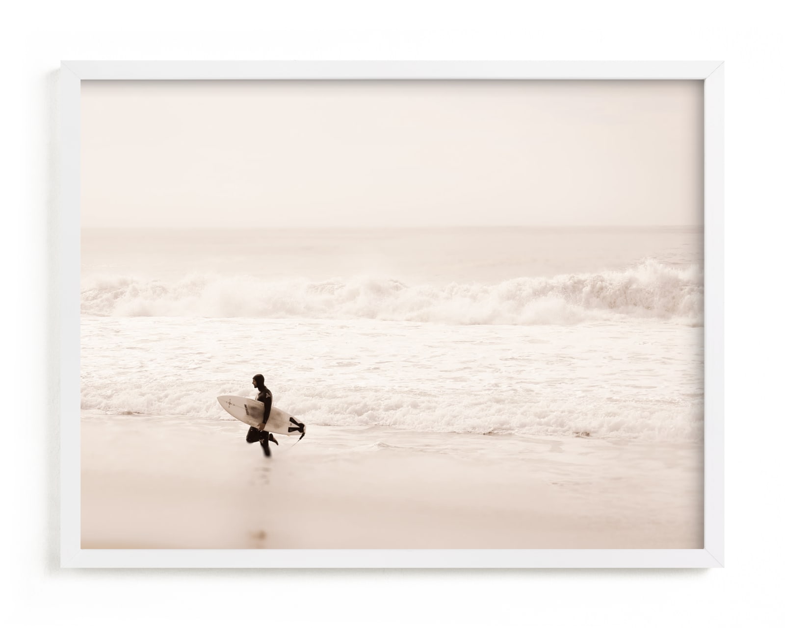 "Tranquil Surf" - Limited Edition Art Print by Shannon Howard in beautiful frame options and a variety of sizes.