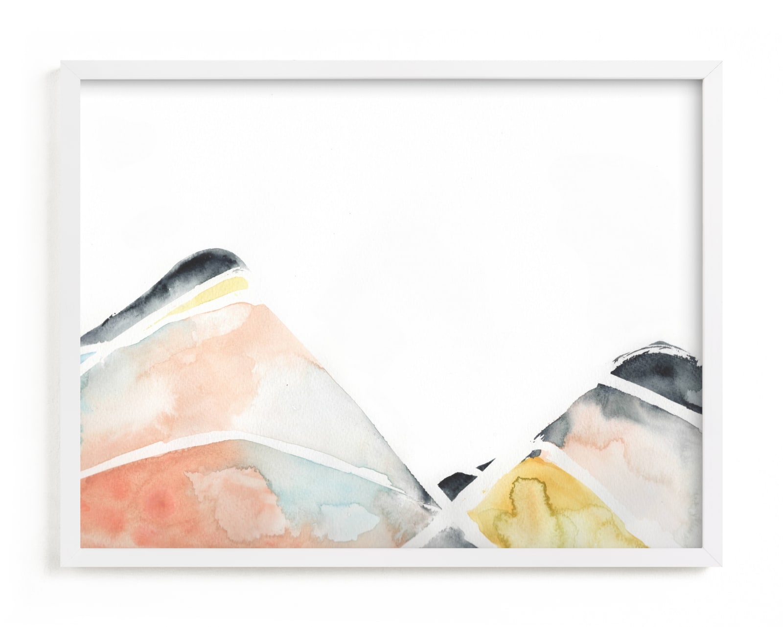 "Above the Horizon" - Limited Edition Art Print by Christi Parks in beautiful frame options and a variety of sizes.