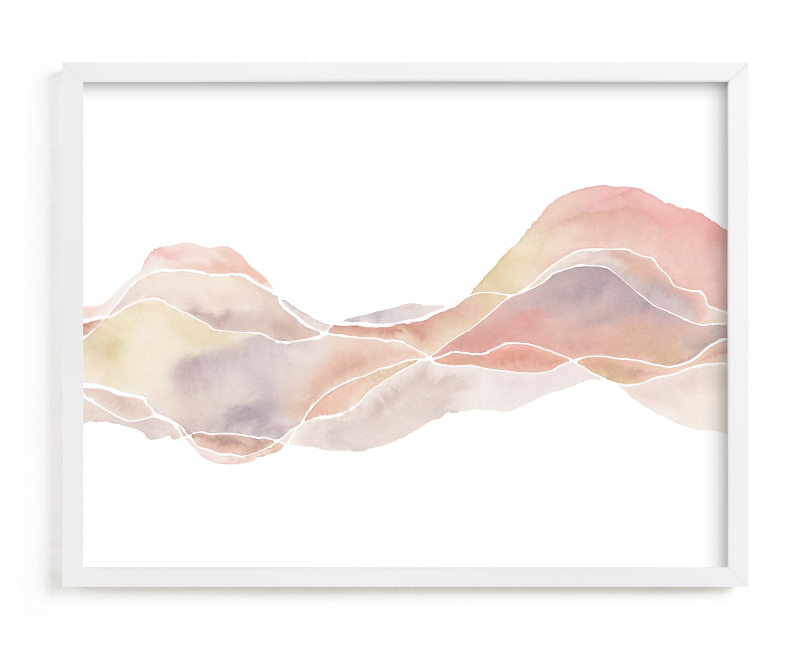 "Palm Desert" - Limited Edition Art Print by Jennifer Daily in beautiful frame options and a variety of sizes.