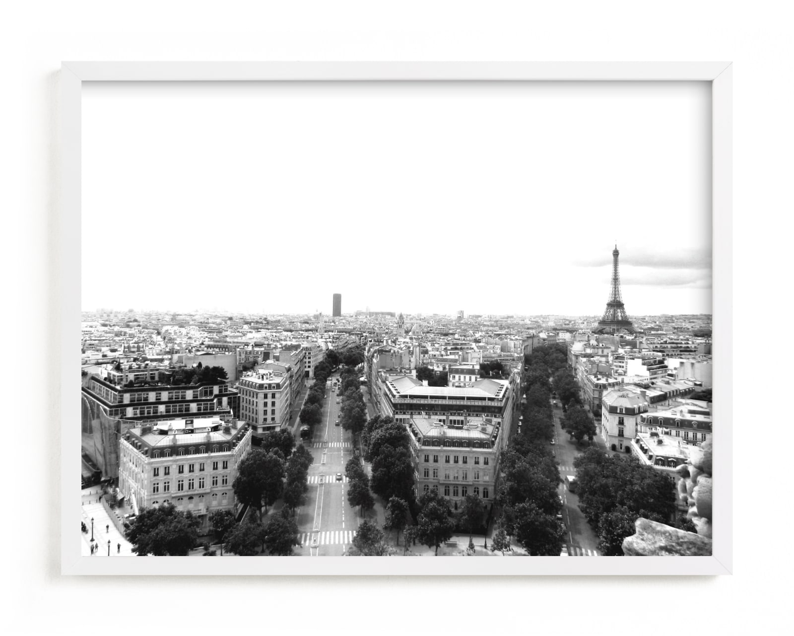 "The Streets of Paris" - Limited Edition Art Print by Kelsey McNatt in beautiful frame options and a variety of sizes.