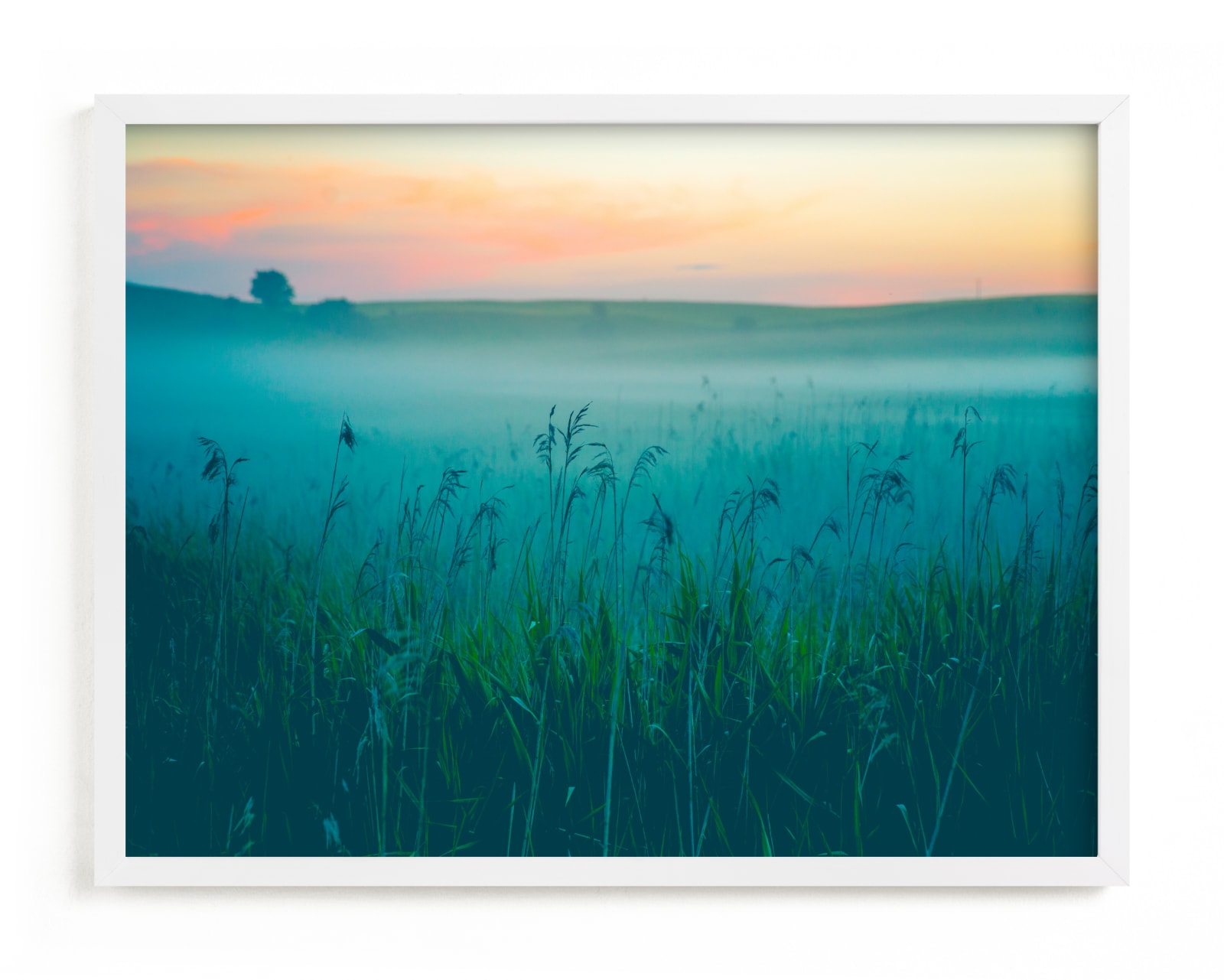 "GRASS" - Limited Edition Art Print by Lying on the grass in beautiful frame options and a variety of sizes.