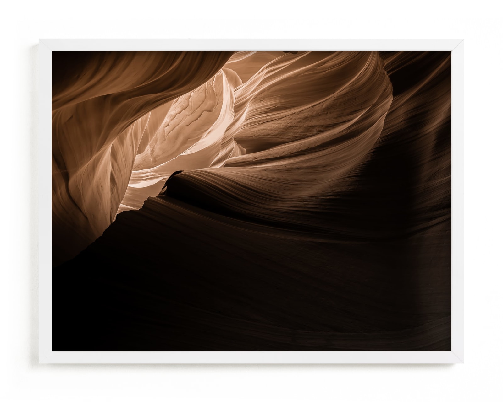 "Caramel Canyon II" - Open Edition Fine Art Print by David Michuki in beautiful frame options and a variety of sizes.