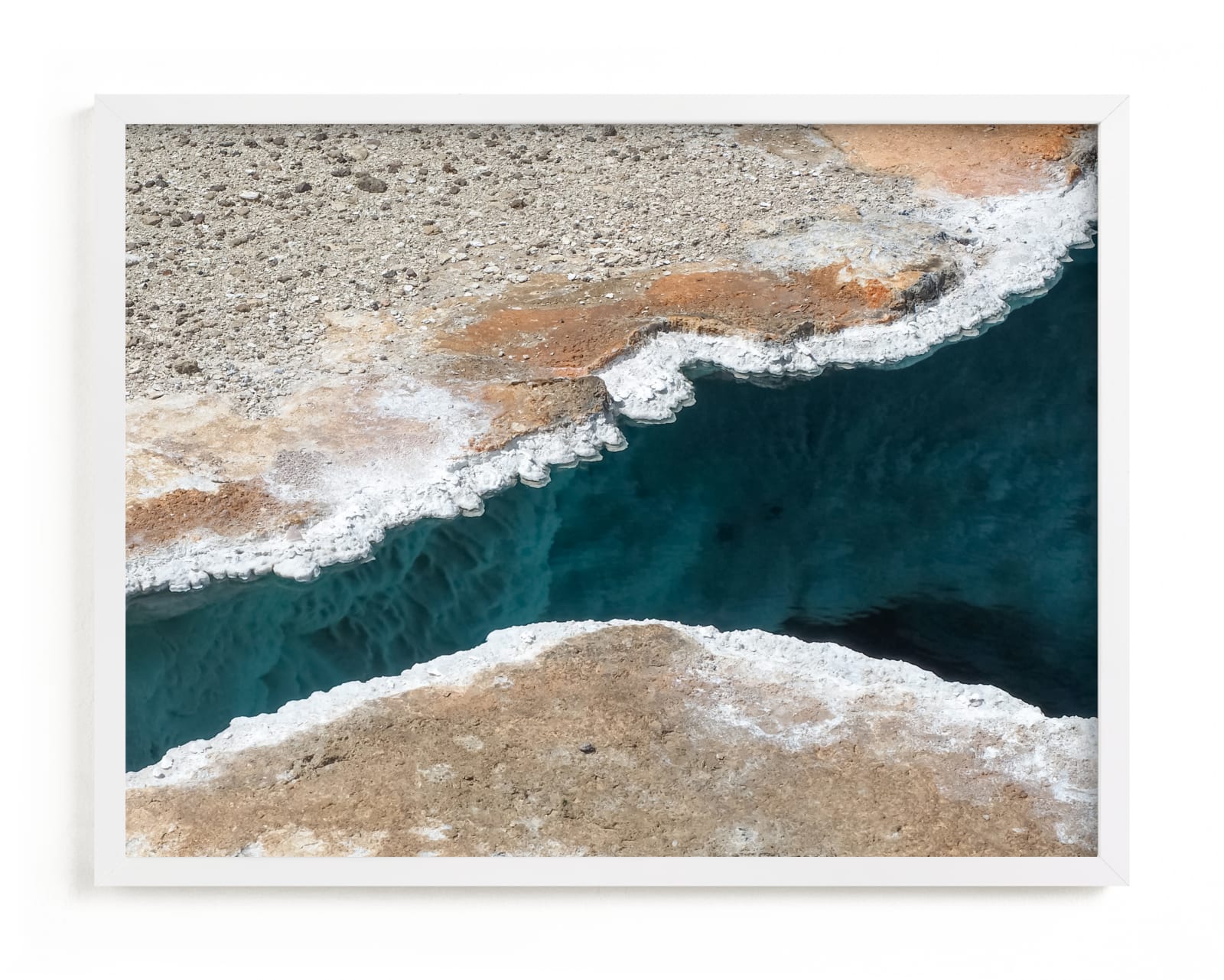 "Beneath the Crust" - Open Edition Fine Art Print by KIMBERLY SMITH in beautiful frame options and a variety of sizes.