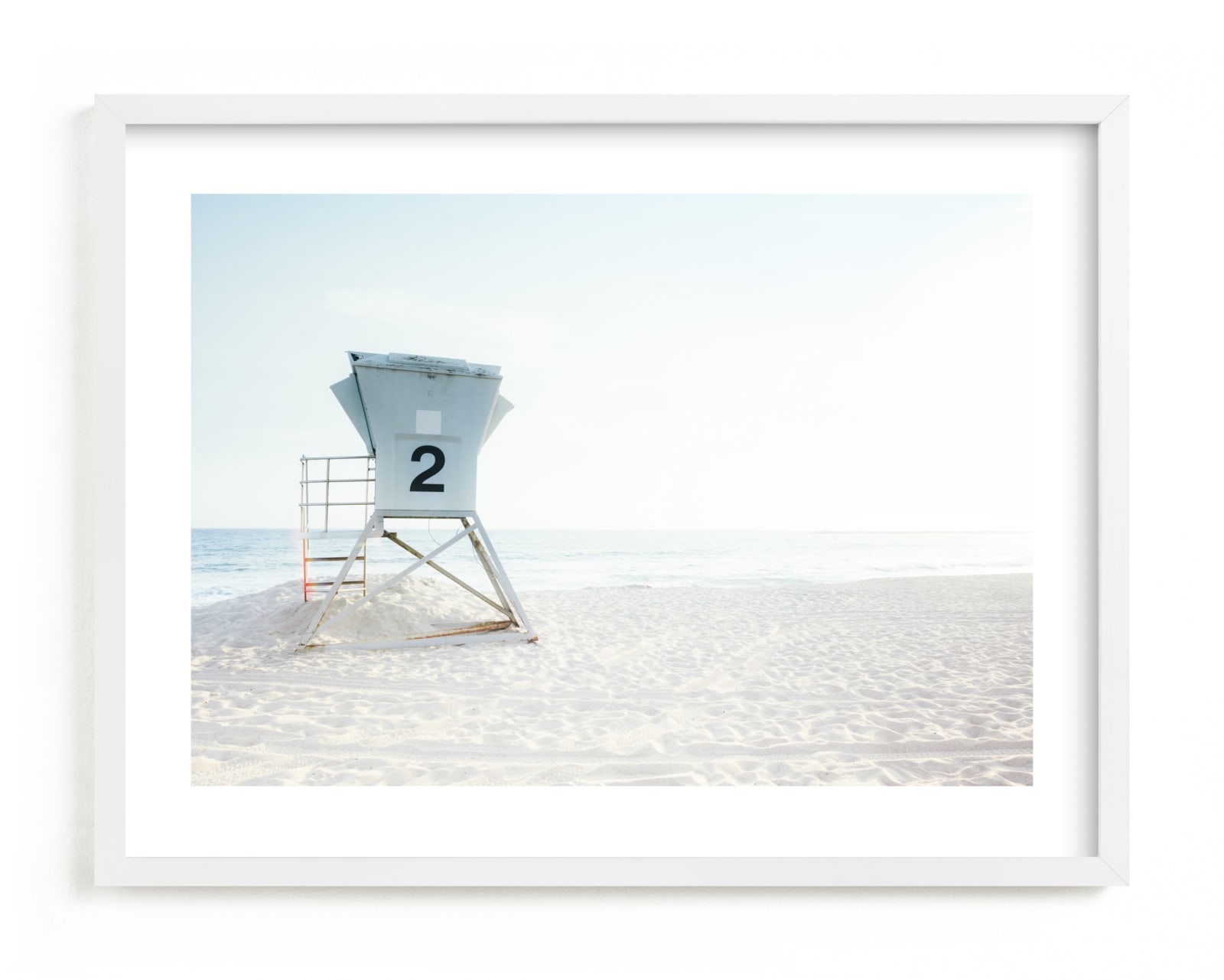 "Summer Tower" - Limited Edition Art Print by Kamala Nahas in beautiful frame options and a variety of sizes.