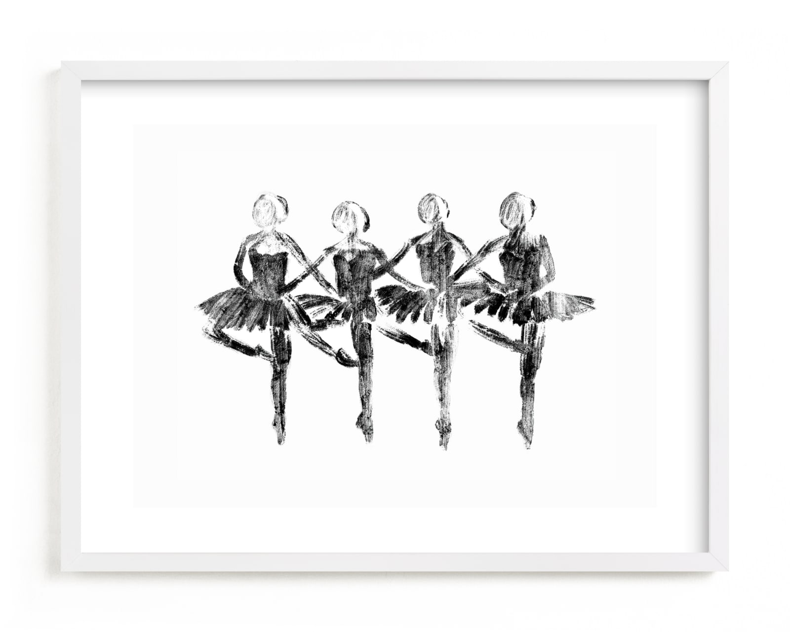 "Les Cygnets" - Limited Edition Art Print by Leanne Friedberg in beautiful frame options and a variety of sizes.