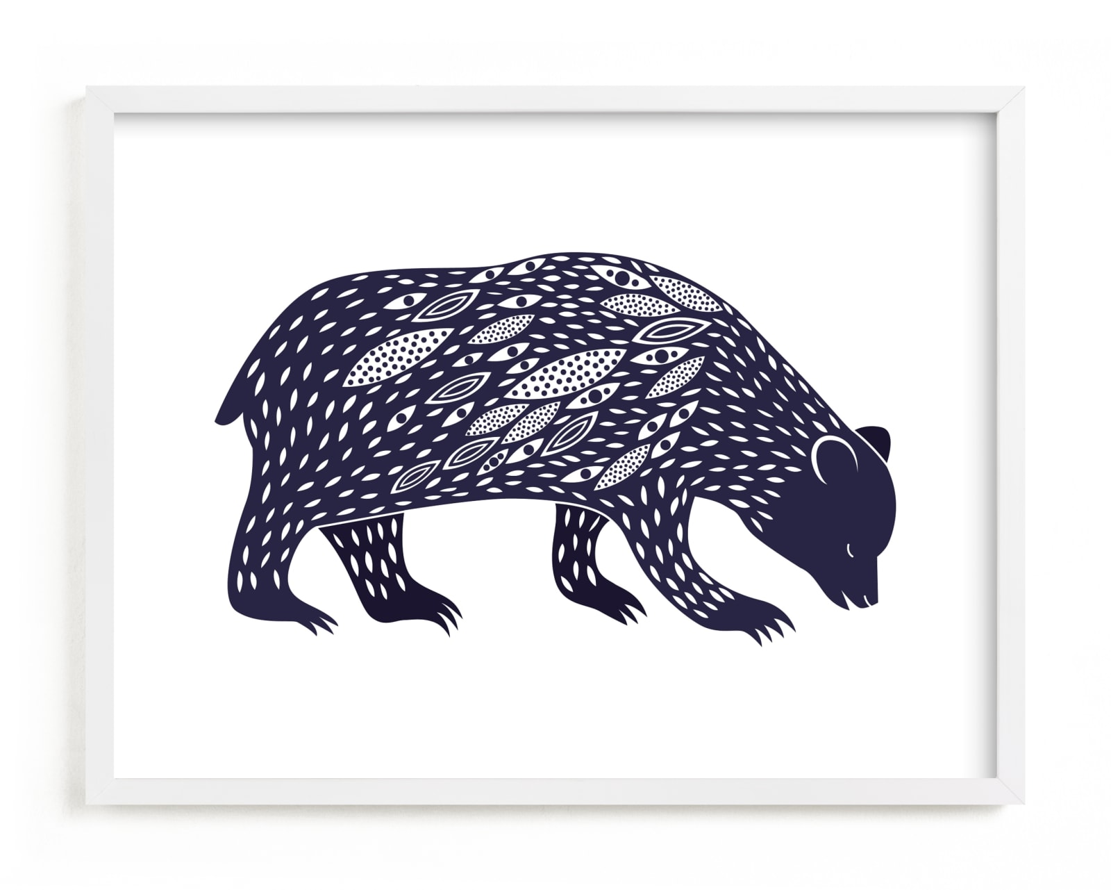 "Spirit Bear" - Limited Edition Art Print by Eve Schultz in beautiful frame options and a variety of sizes.