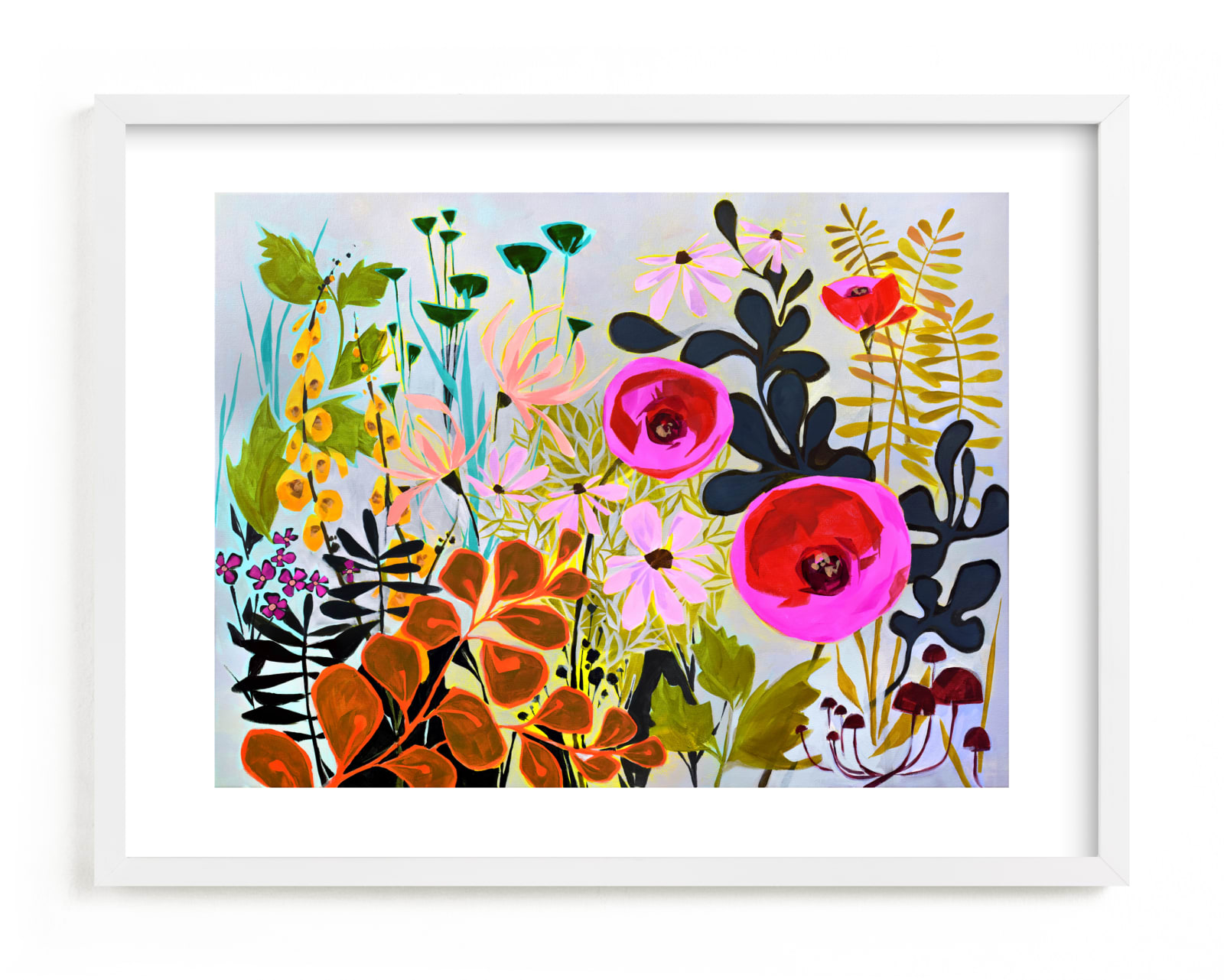 "How Does Your Garden Grow?" - Limited Edition Art Print by Jess Franks in beautiful frame options and a variety of sizes.