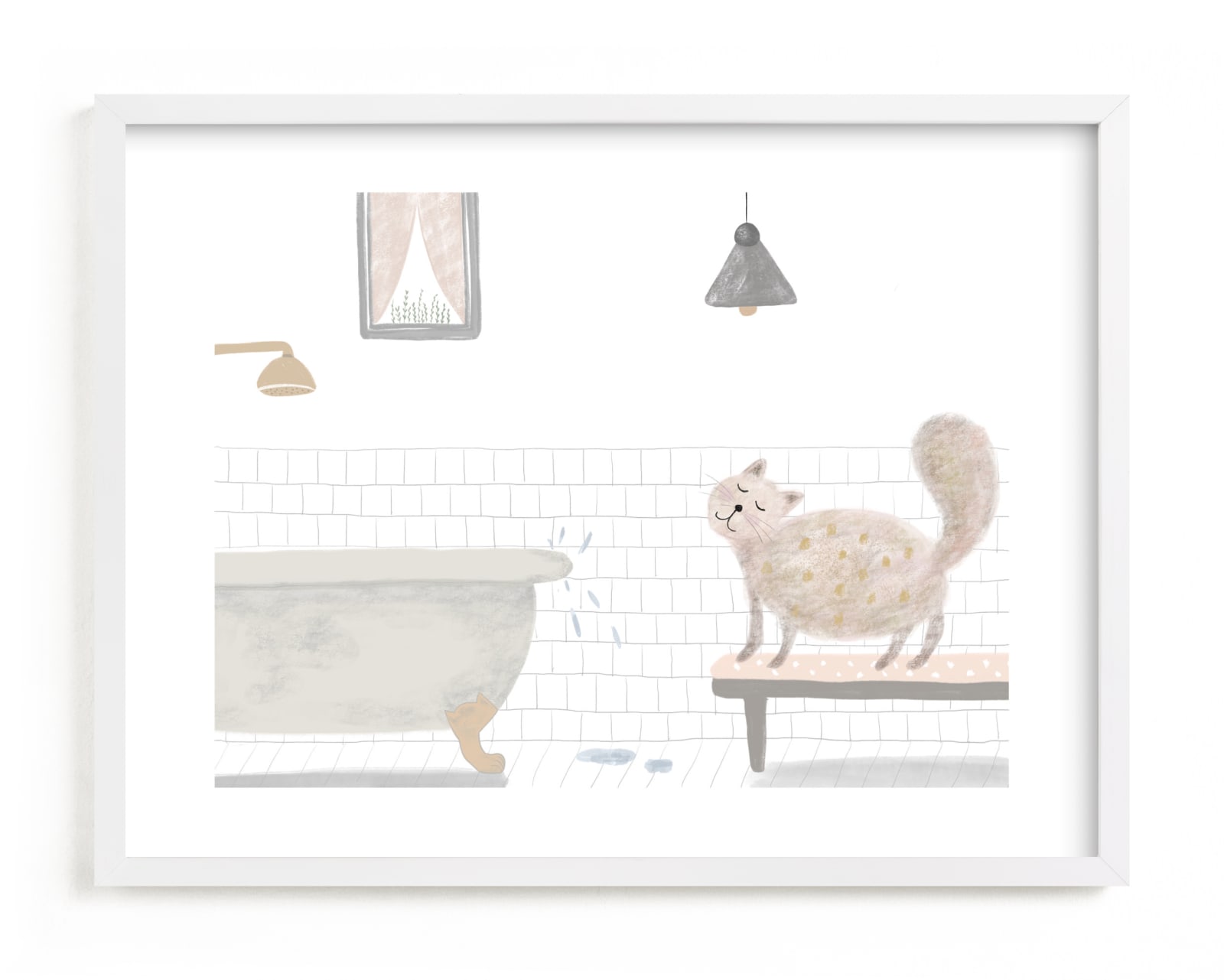"I think not" - Limited Edition Art Print by Maja Cunningham in beautiful frame options and a variety of sizes.