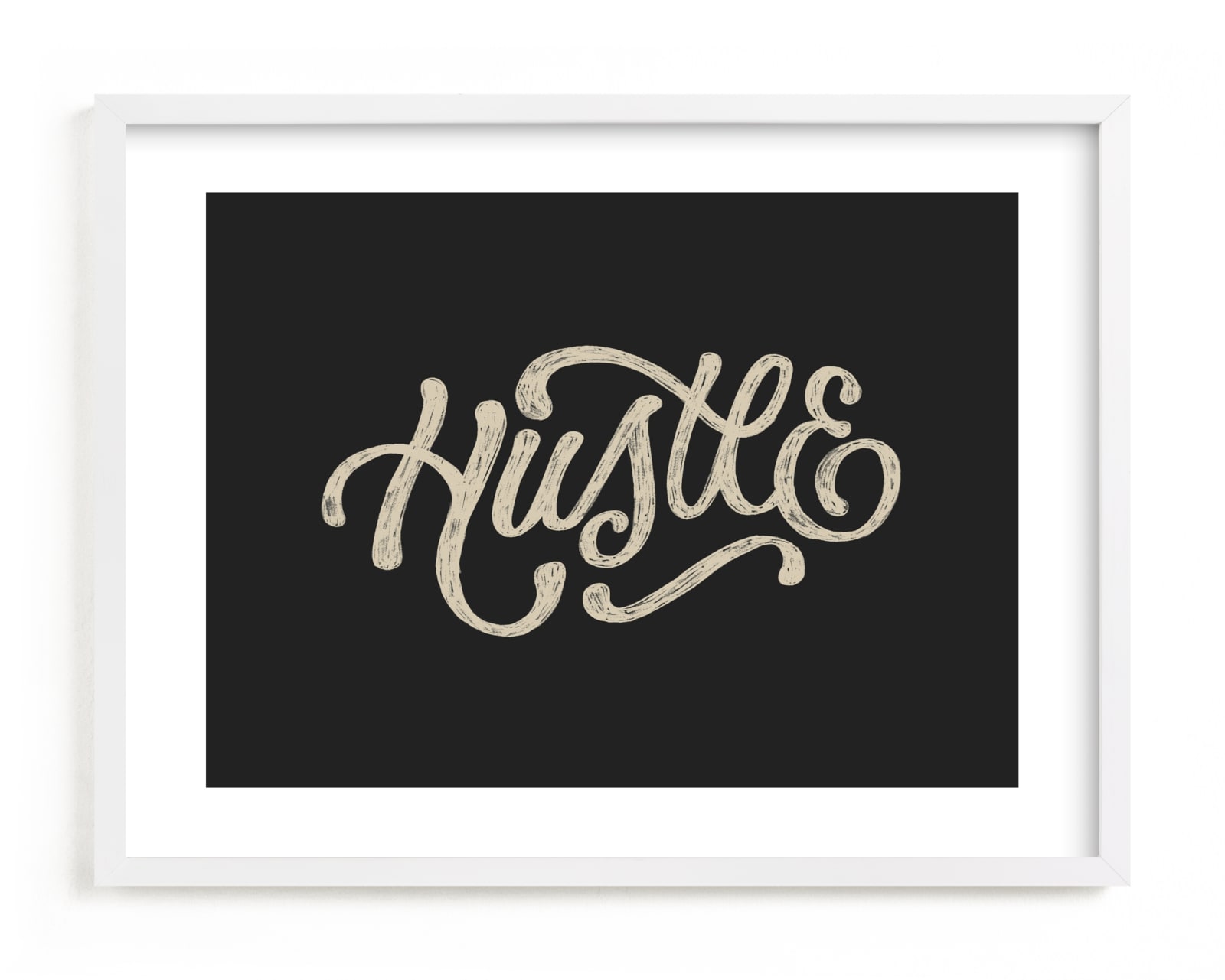 "Hustle" - Limited Edition Art Print by Erin L. Wilson in beautiful frame options and a variety of sizes.