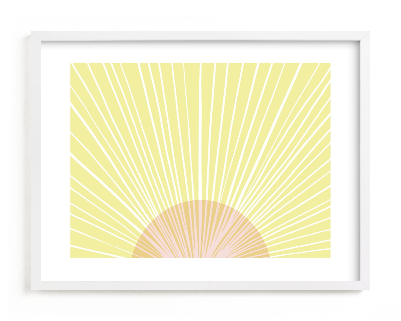 "Pastel Sunrise" - Limited Edition Art Print by Kerry Doyle in beautiful frame options and a variety of sizes.