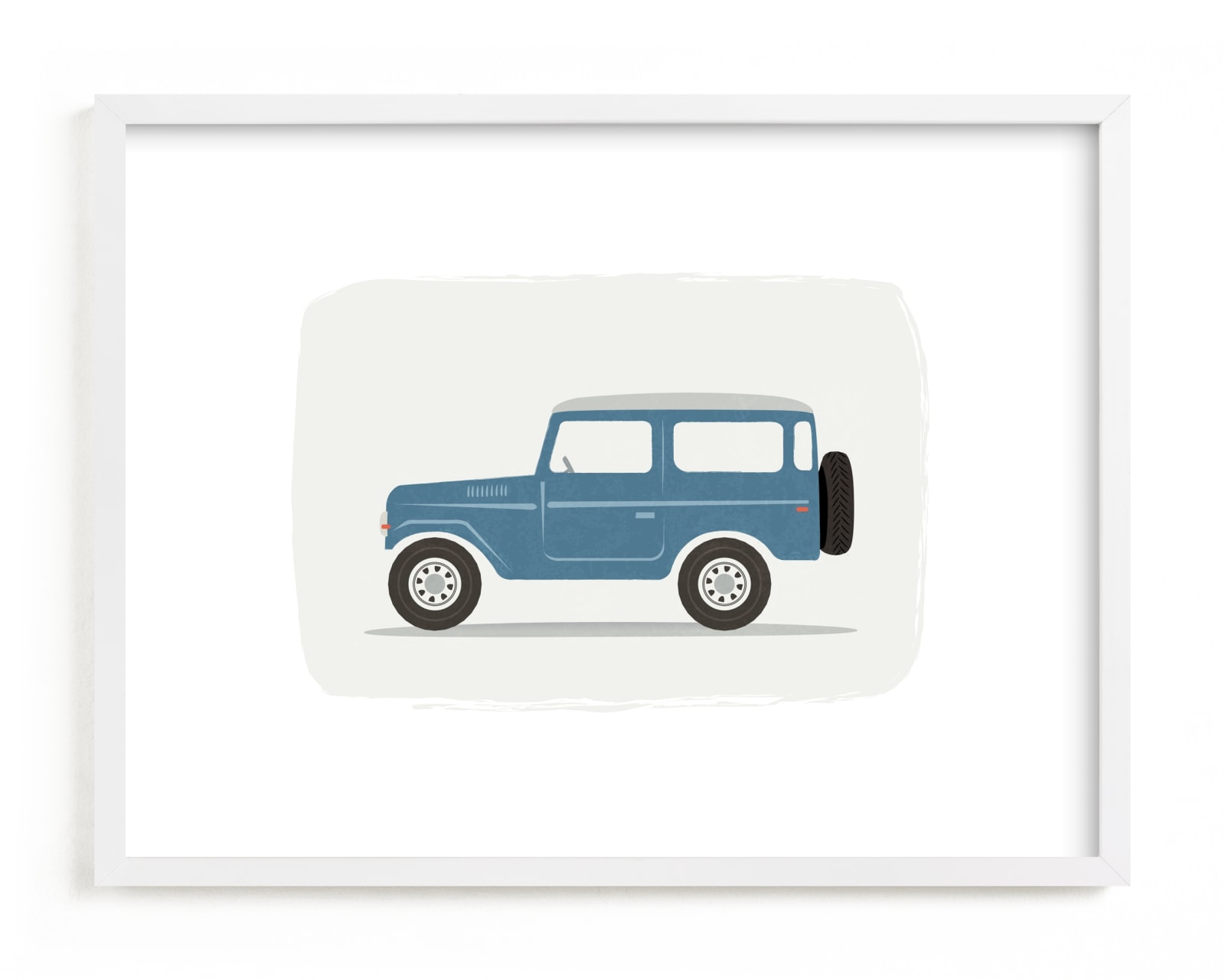 "Vintage Land Cruiser" by Karidy Walker in beautiful frame options and a variety of sizes.