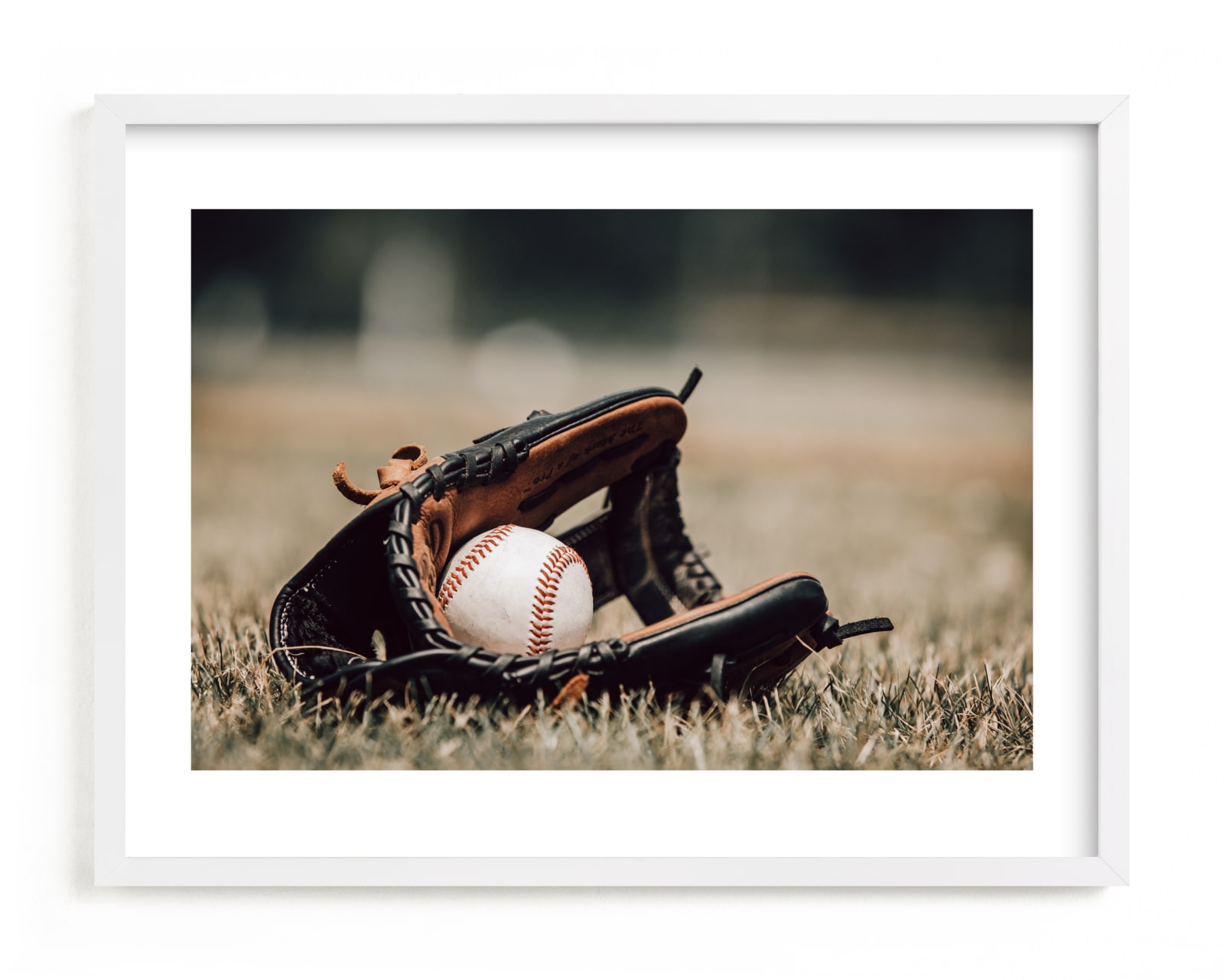 "For The Big Game 2" by Janet Cruz in beautiful frame options and a variety of sizes.