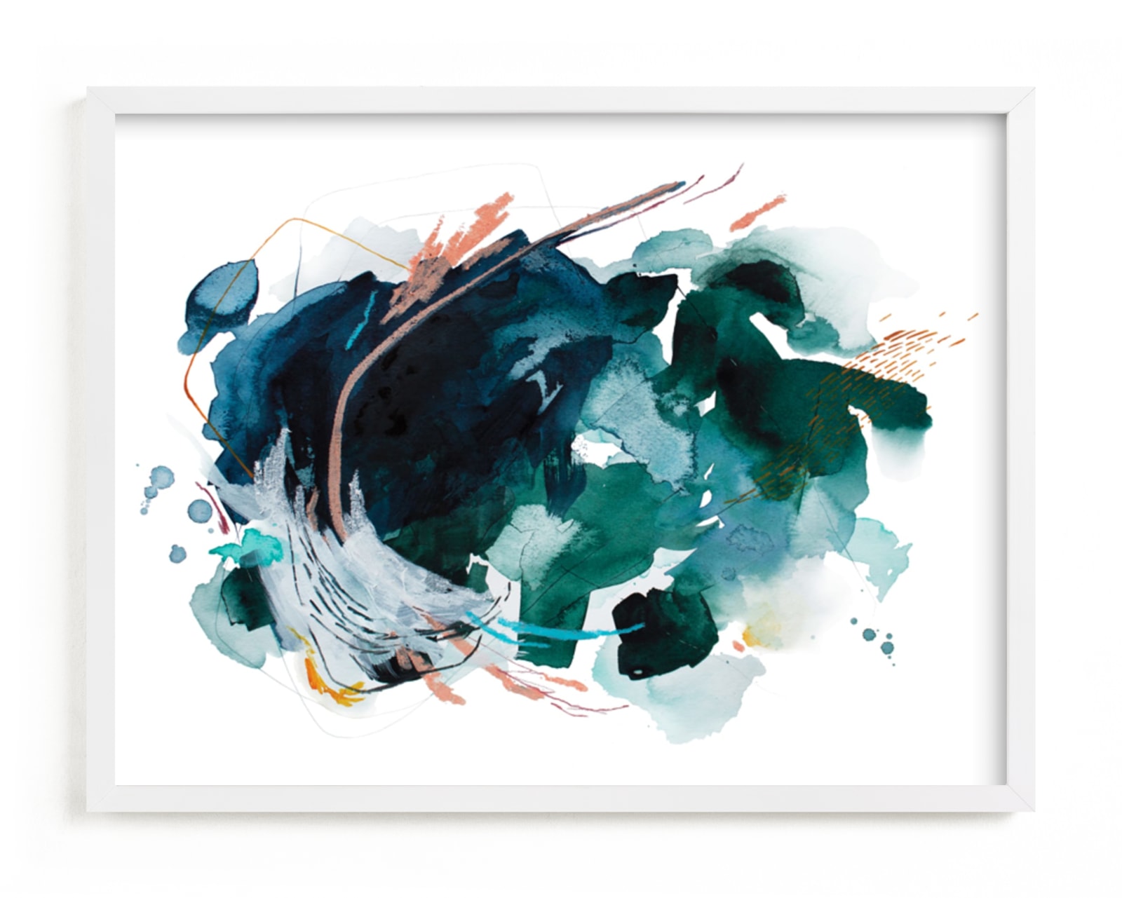 "The Shallows" - Art Print by Kayla King in beautiful frame options and a variety of sizes.
