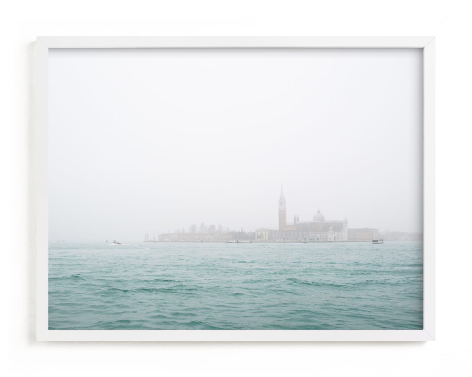 "Venice Fog" - Art Print by Krissy Bengtson in beautiful frame options and a variety of sizes.