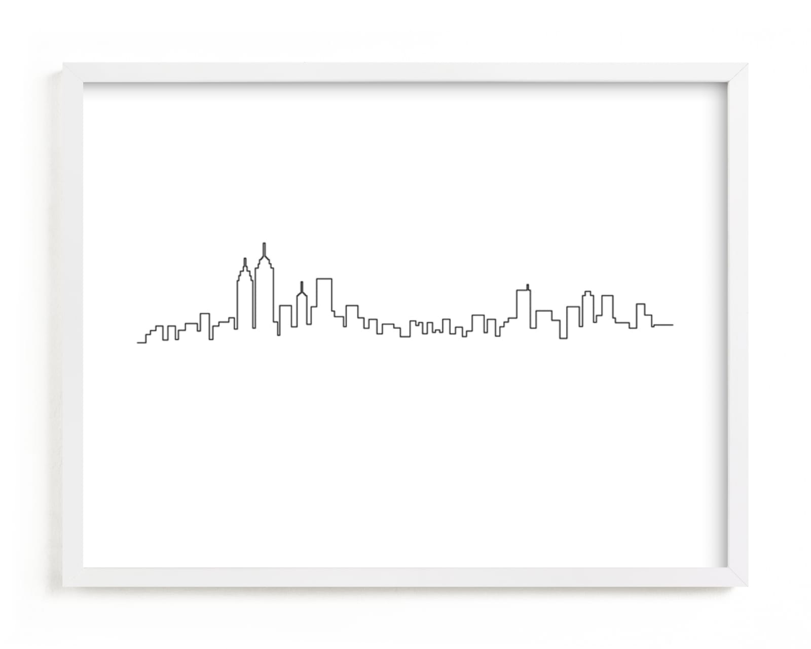 "New York" - Art Print by Erin Deegan in beautiful frame options and a variety of sizes.