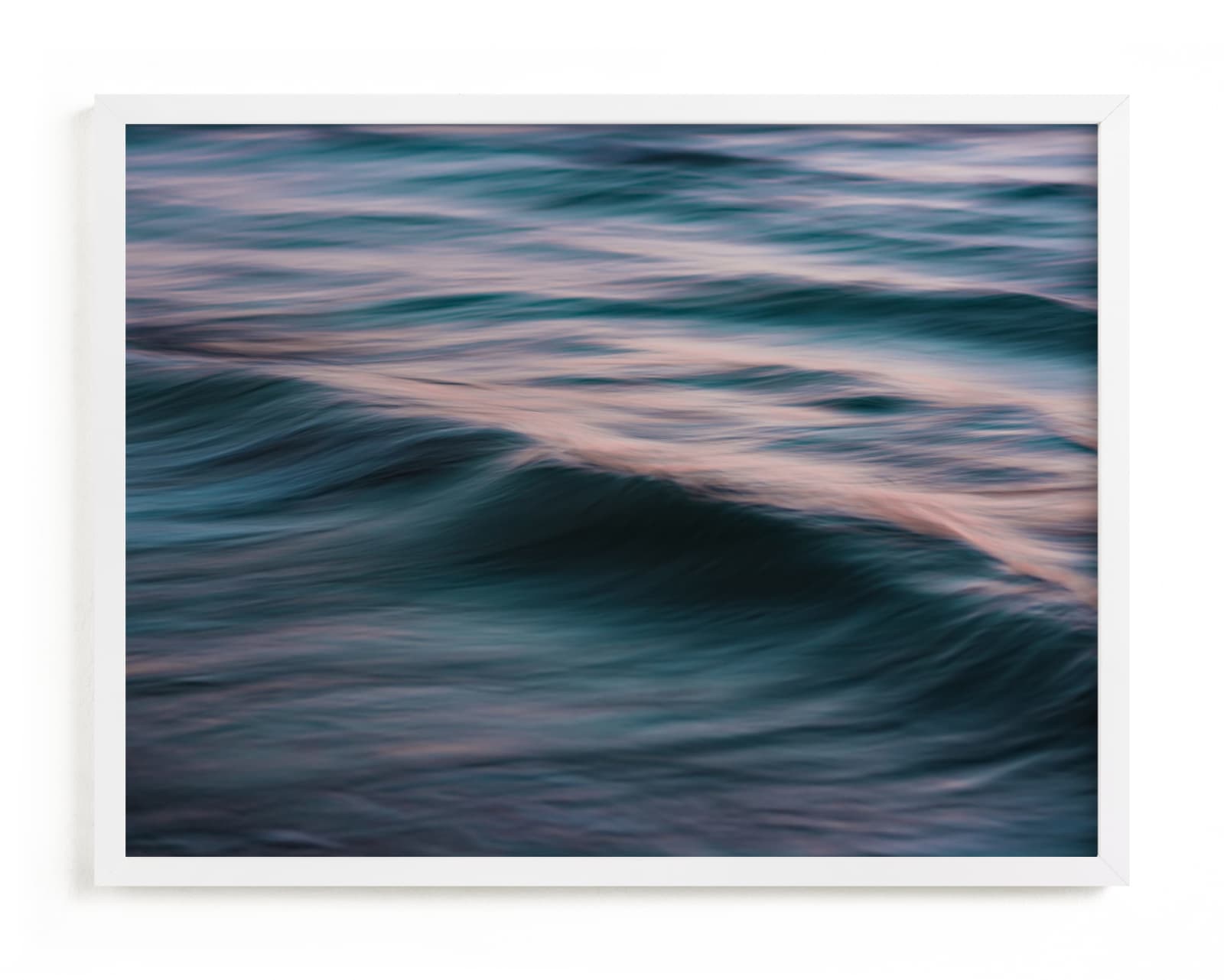 "The Uniqueness of Waves XV" - Art Print by Tal Paz-Fridman in beautiful frame options and a variety of sizes.